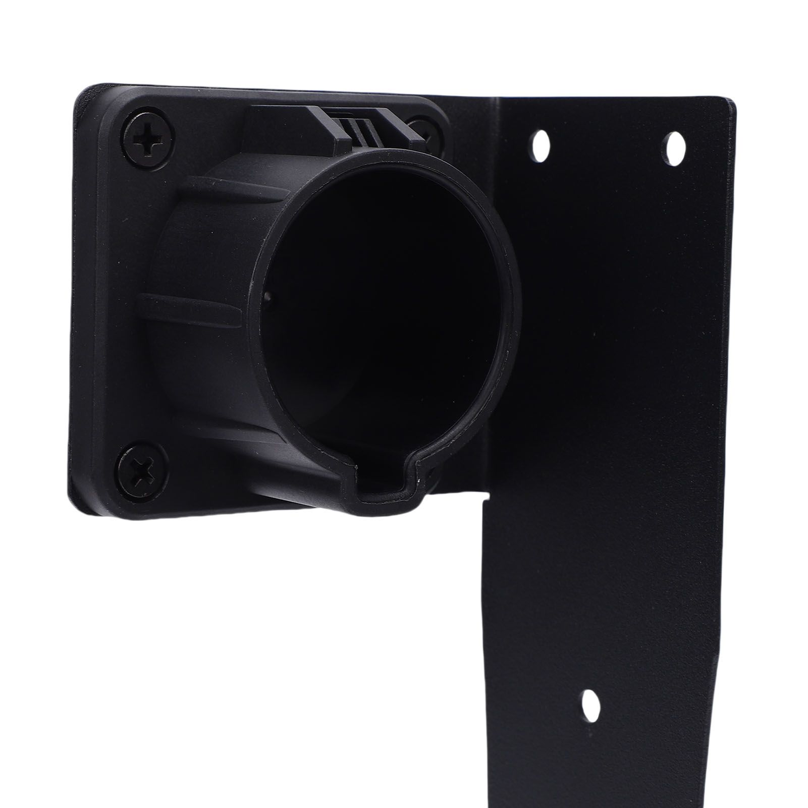 EV Charger Holder Fit for J1772 Connector Stainless Steel Wall Mount Electric view 2