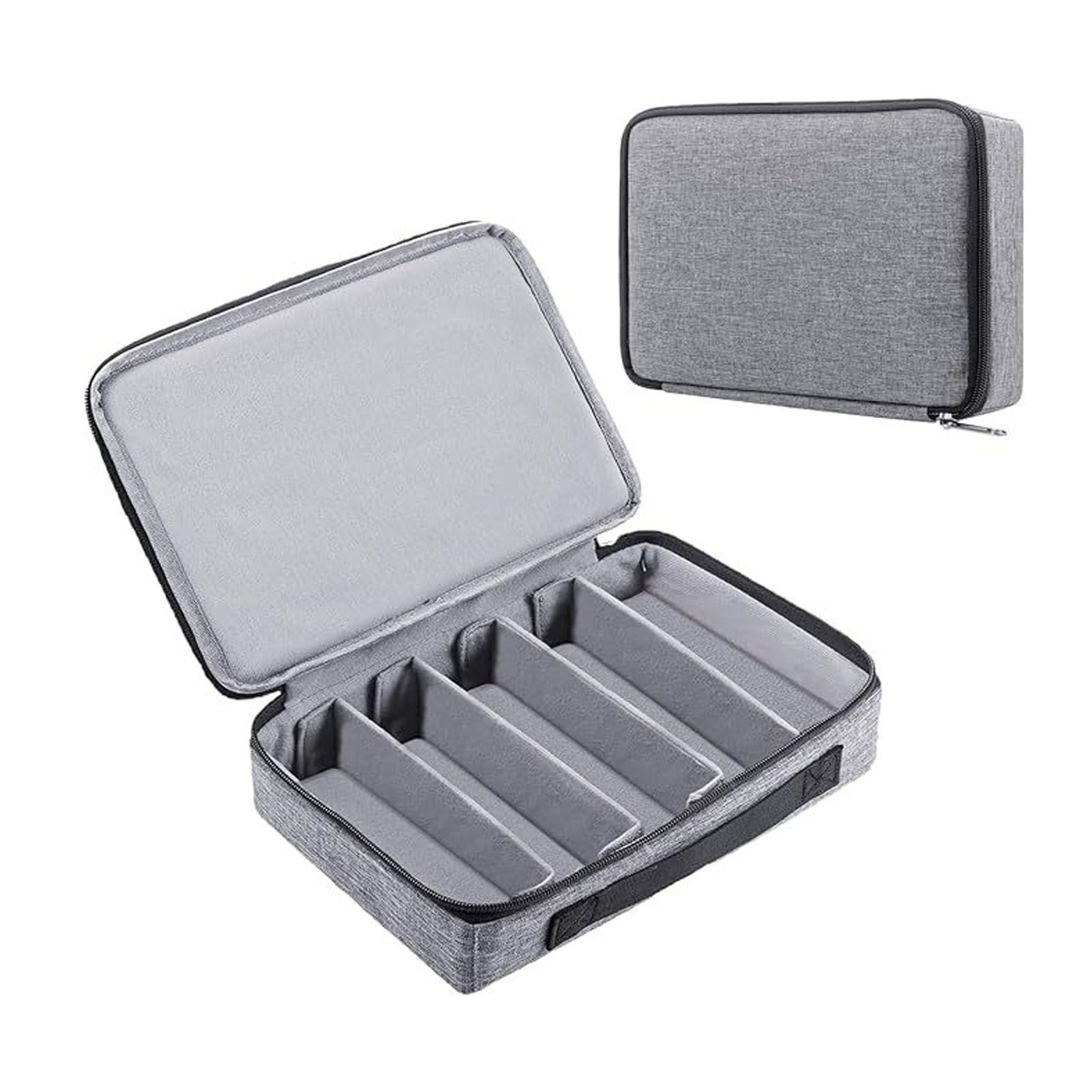 Travel Sunglasses Case Adjustable Slot for Multiple Pairs Portable Eyeglasses
