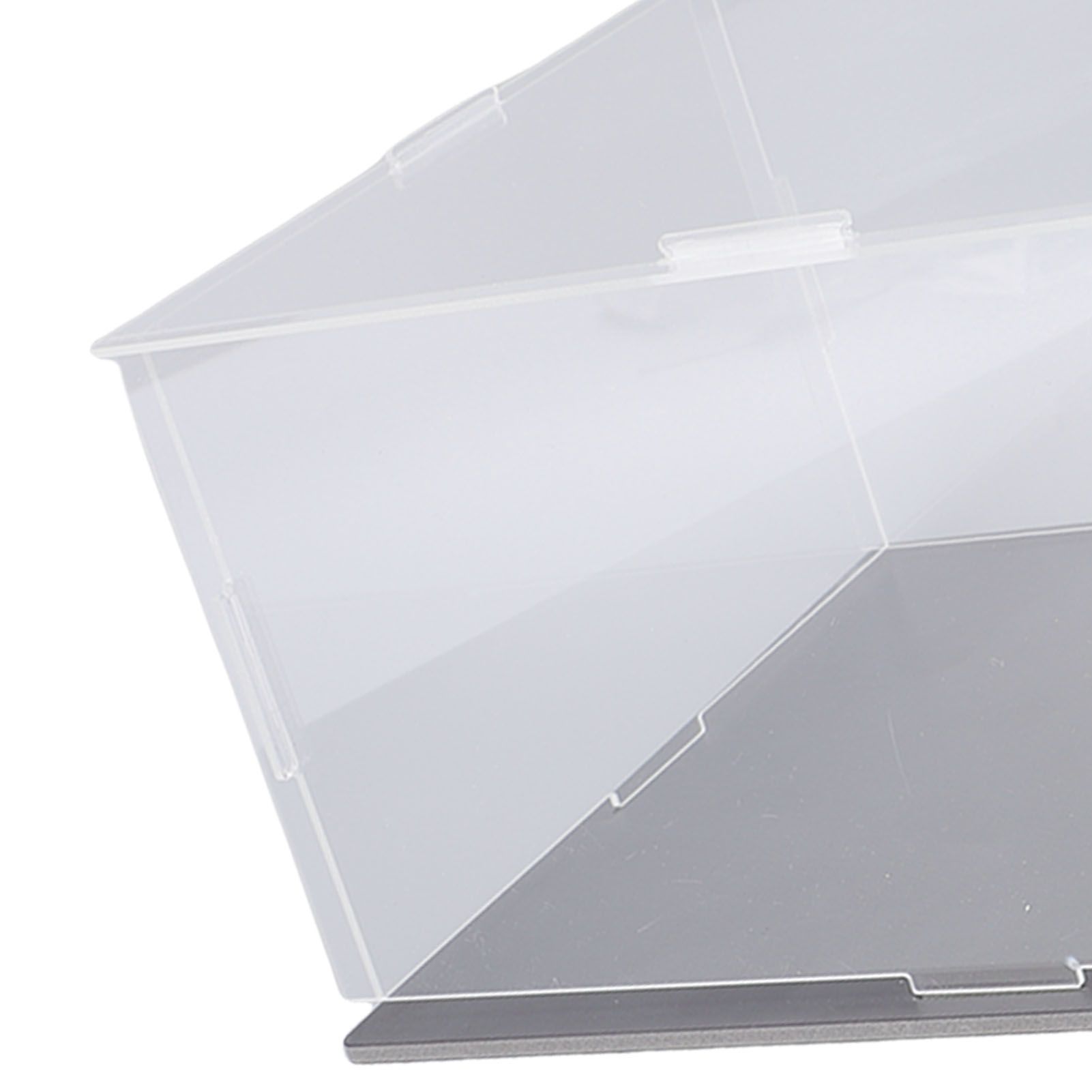 Acrylic Display Case Self Assembly Dust Proof Display Box Cube for view 2