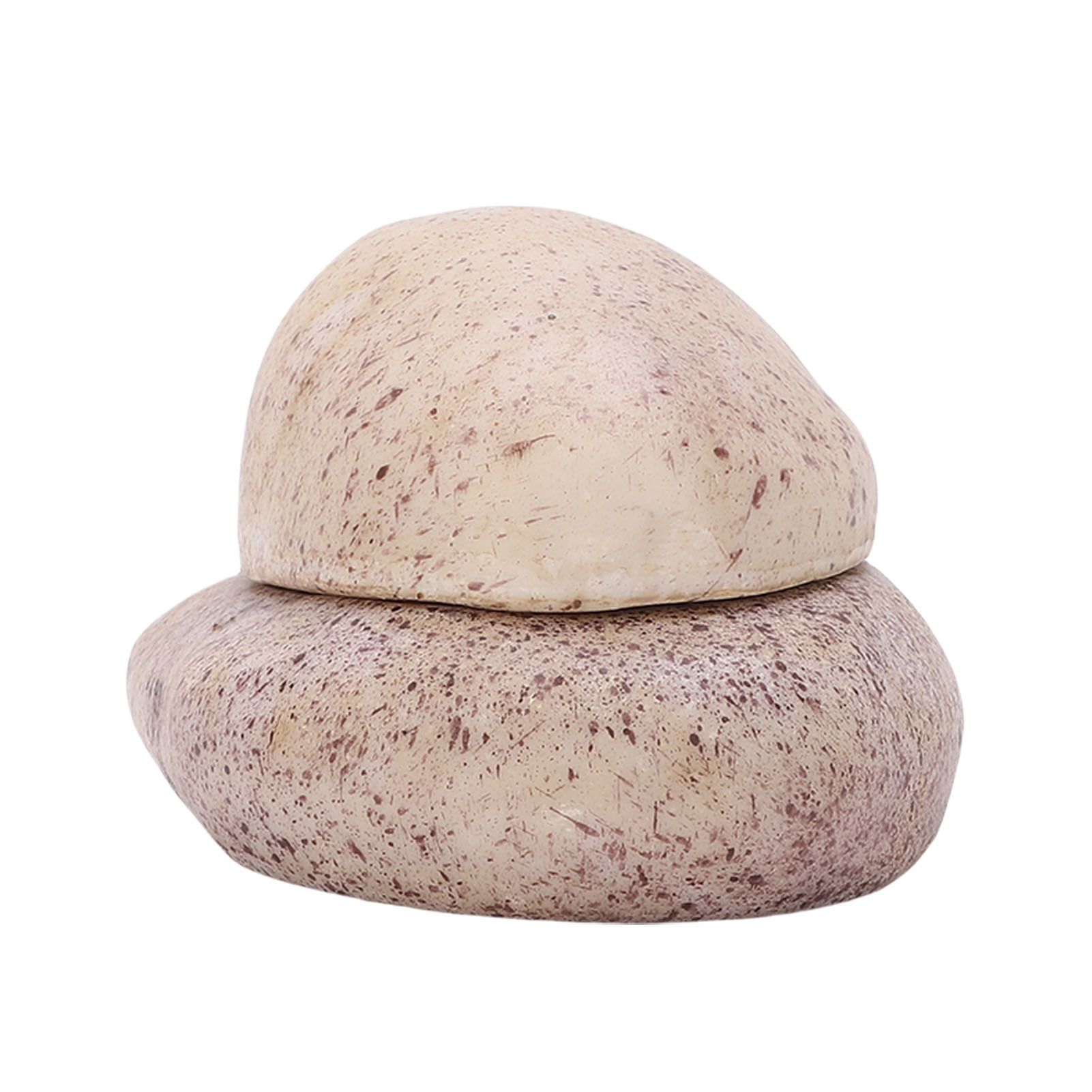 Spare Key Hider Weather Proof Resin Safe Realistic Rock Key Holder for Outdoor view 9
