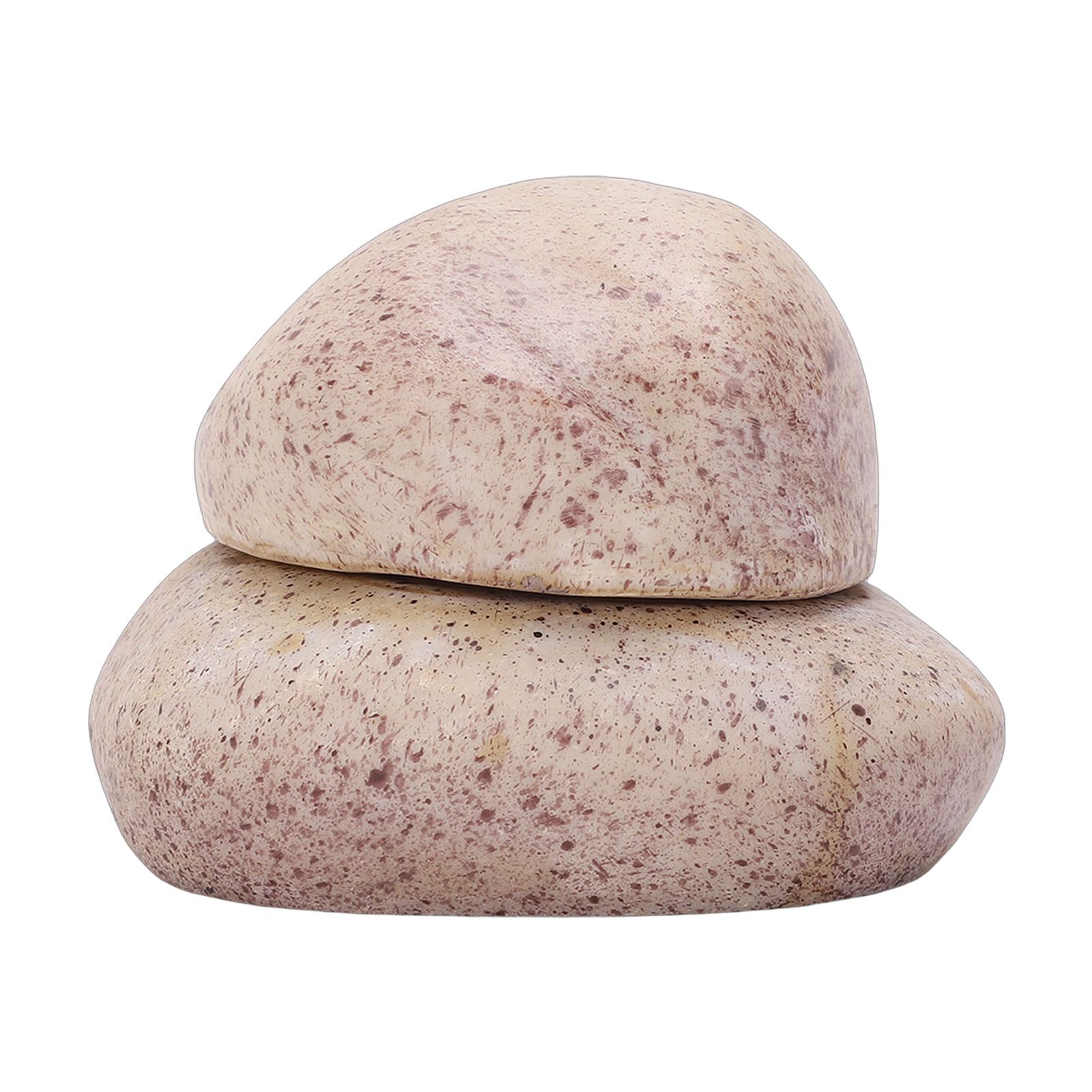 Spare Key Hider Weather Proof Resin Safe Realistic Rock Key Holder for Outdoor view 12