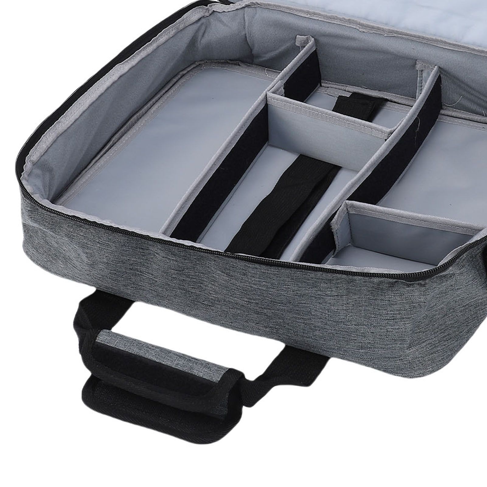 DJ Mixer Bag with Removable Divider Padded Protection Audio Mixer Carrying view 2