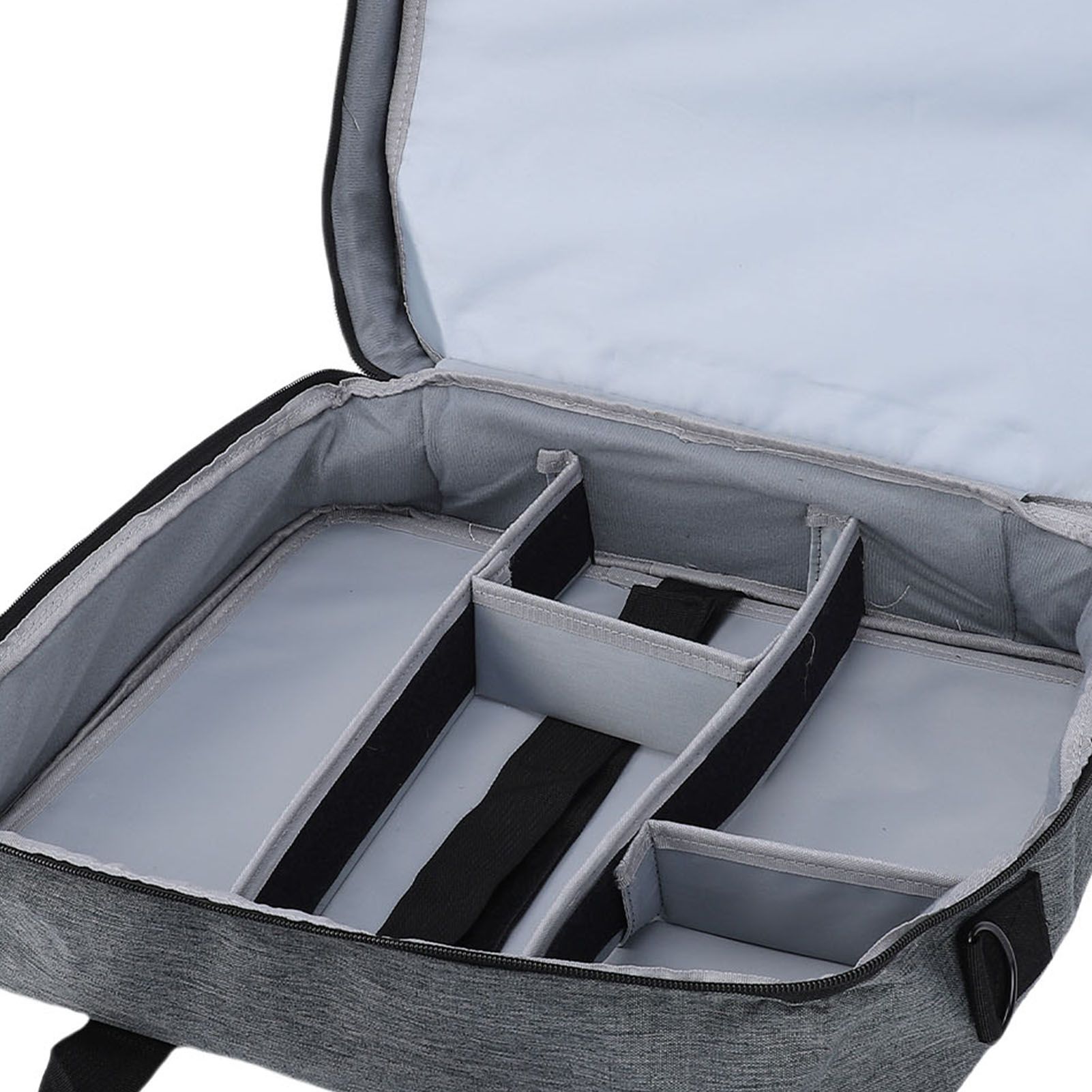 DJ Mixer Bag with Removable Divider Padded Protection Audio Mixer Carrying view 5