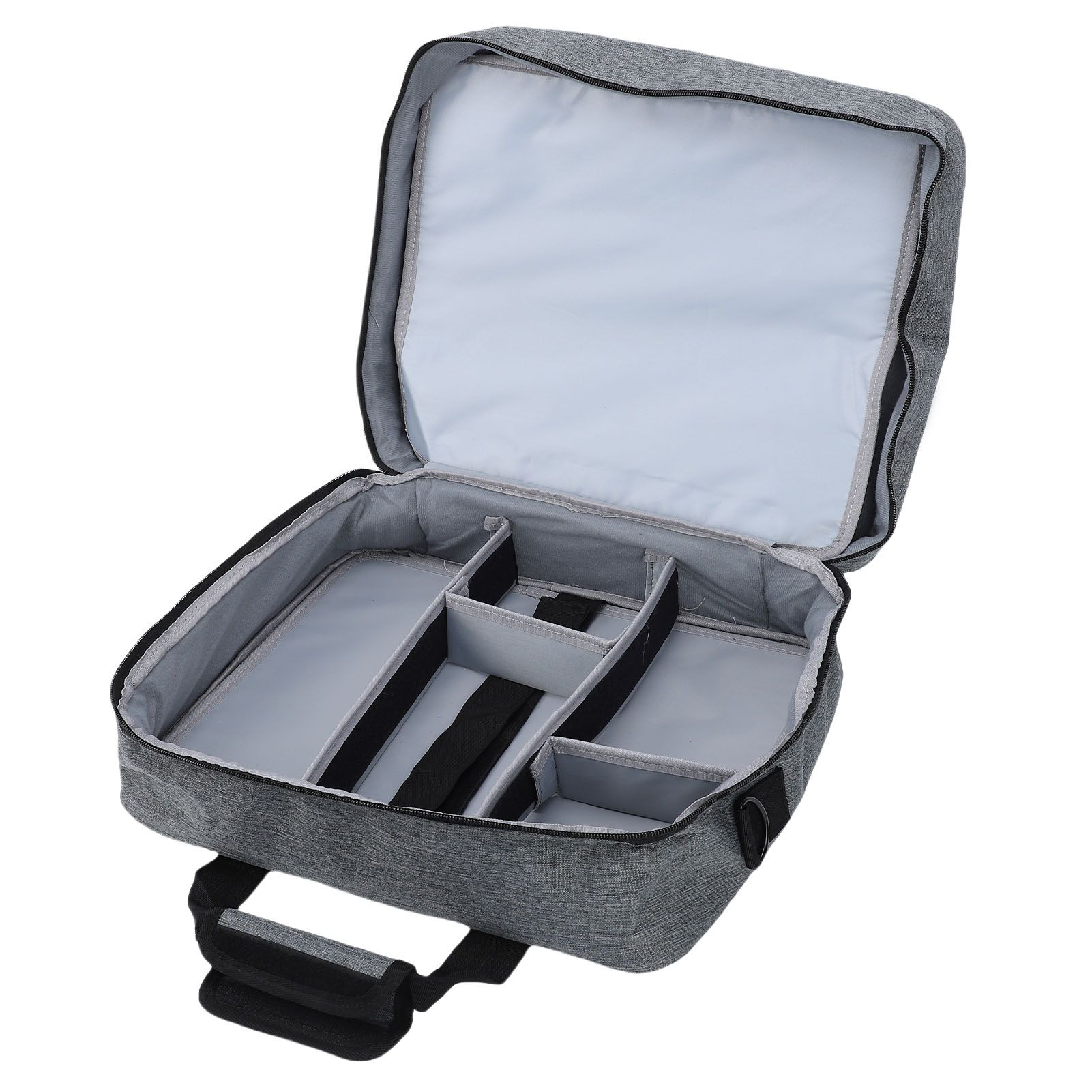 DJ Mixer Bag with Removable Divider Padded Protection Audio Mixer Carrying view 6
