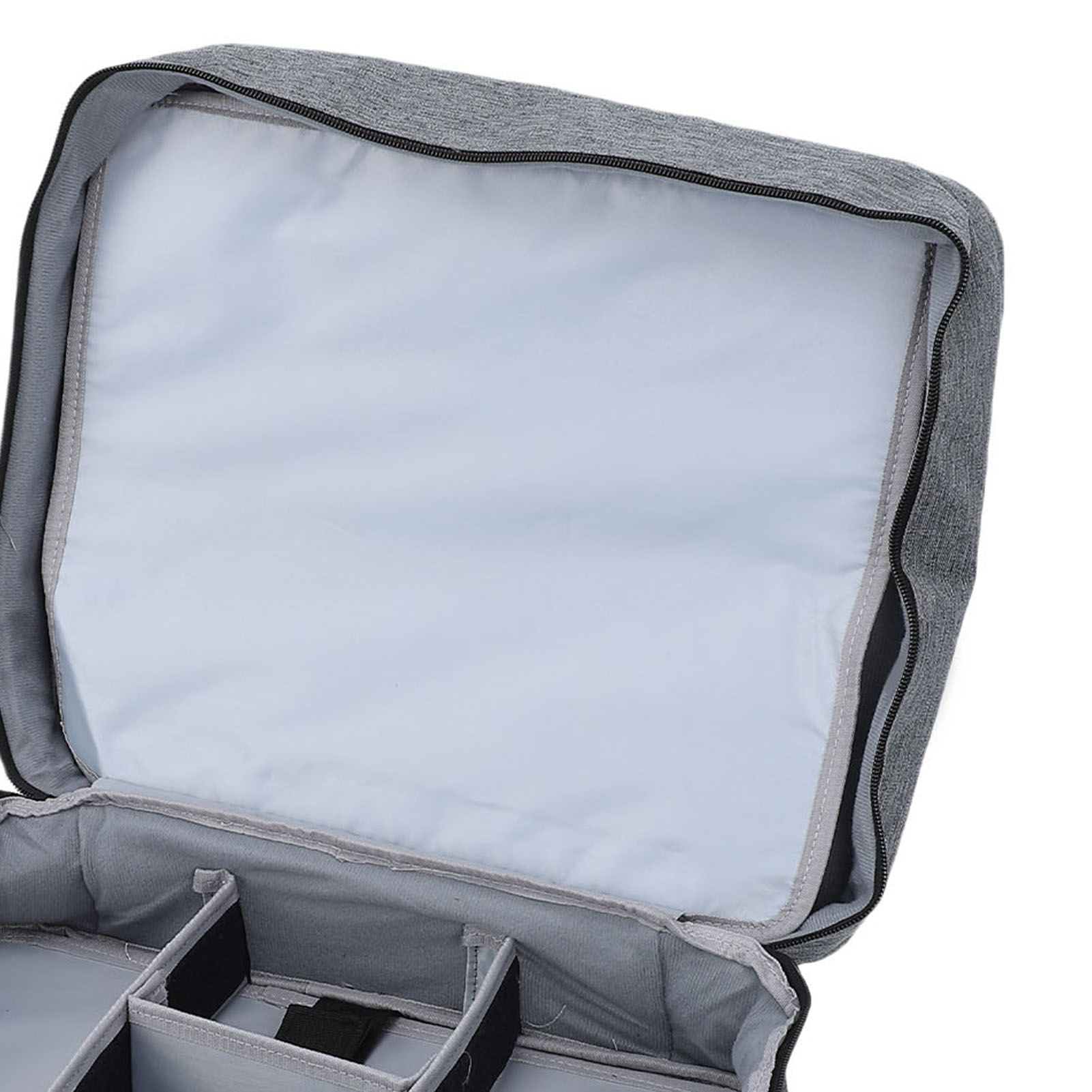 DJ Mixer Bag with Removable Divider Padded Protection Audio Mixer Carrying view 7
