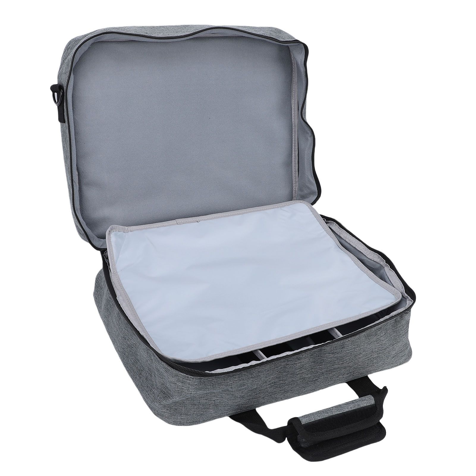 DJ Mixer Bag with Removable Divider Padded Protection Audio Mixer Carrying view 9