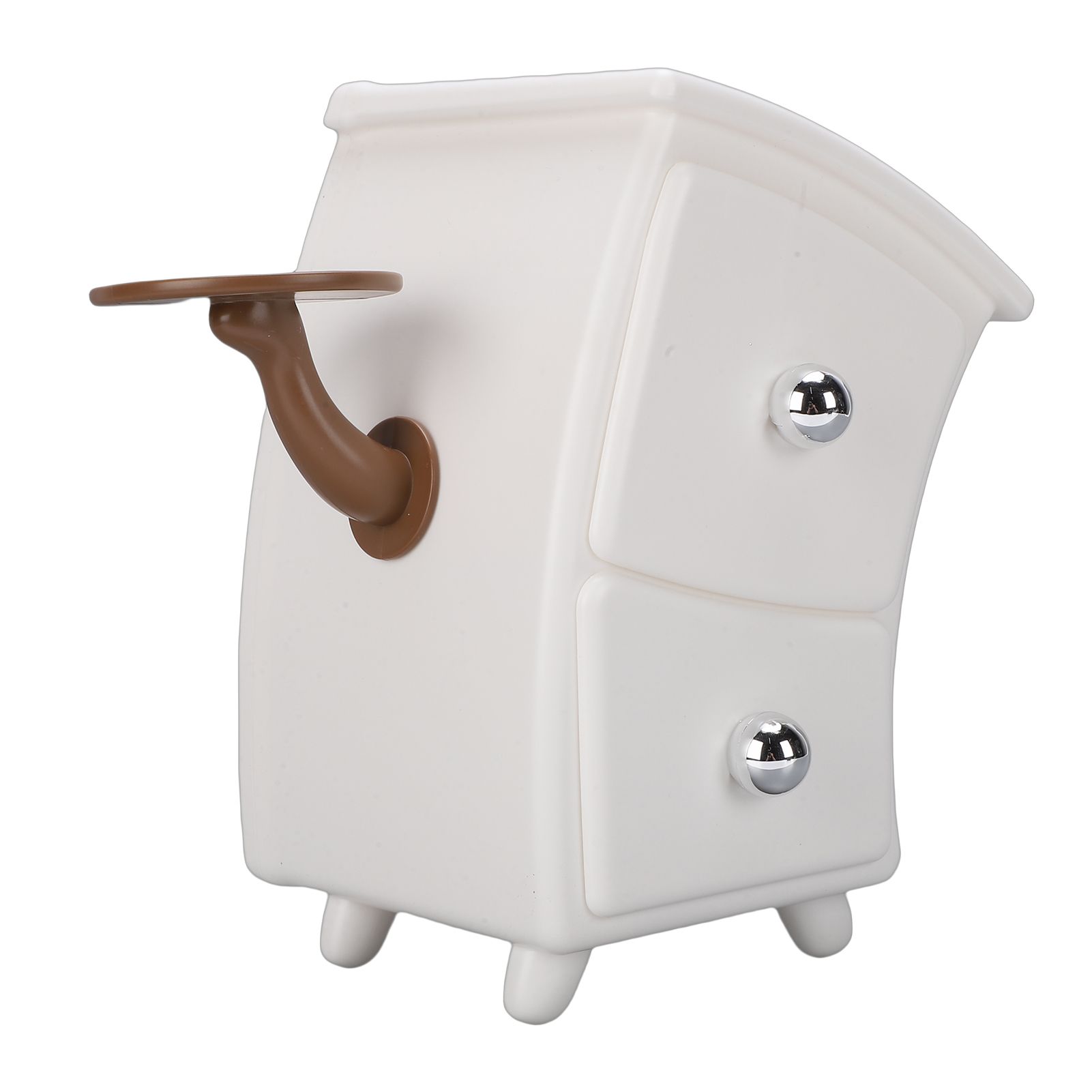 Desktop Items Storage Box Plastic Creative Bent Over Desktop Storage Cabinet view 12