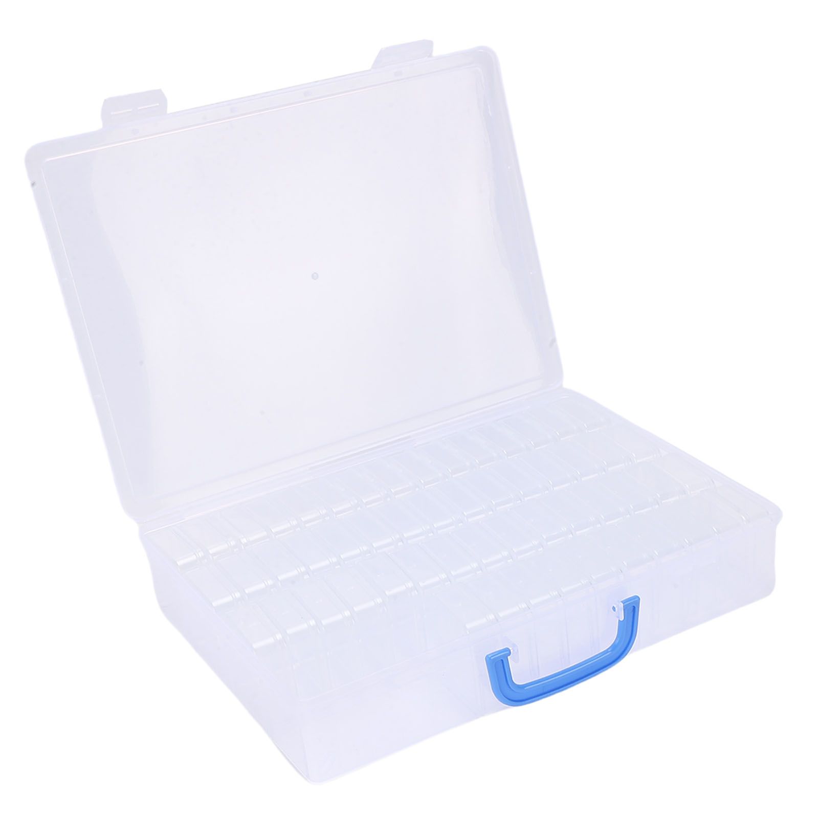 Bead Organizer Box 60 Pcs Small Clear Plastic Bead Storage Cases and Large