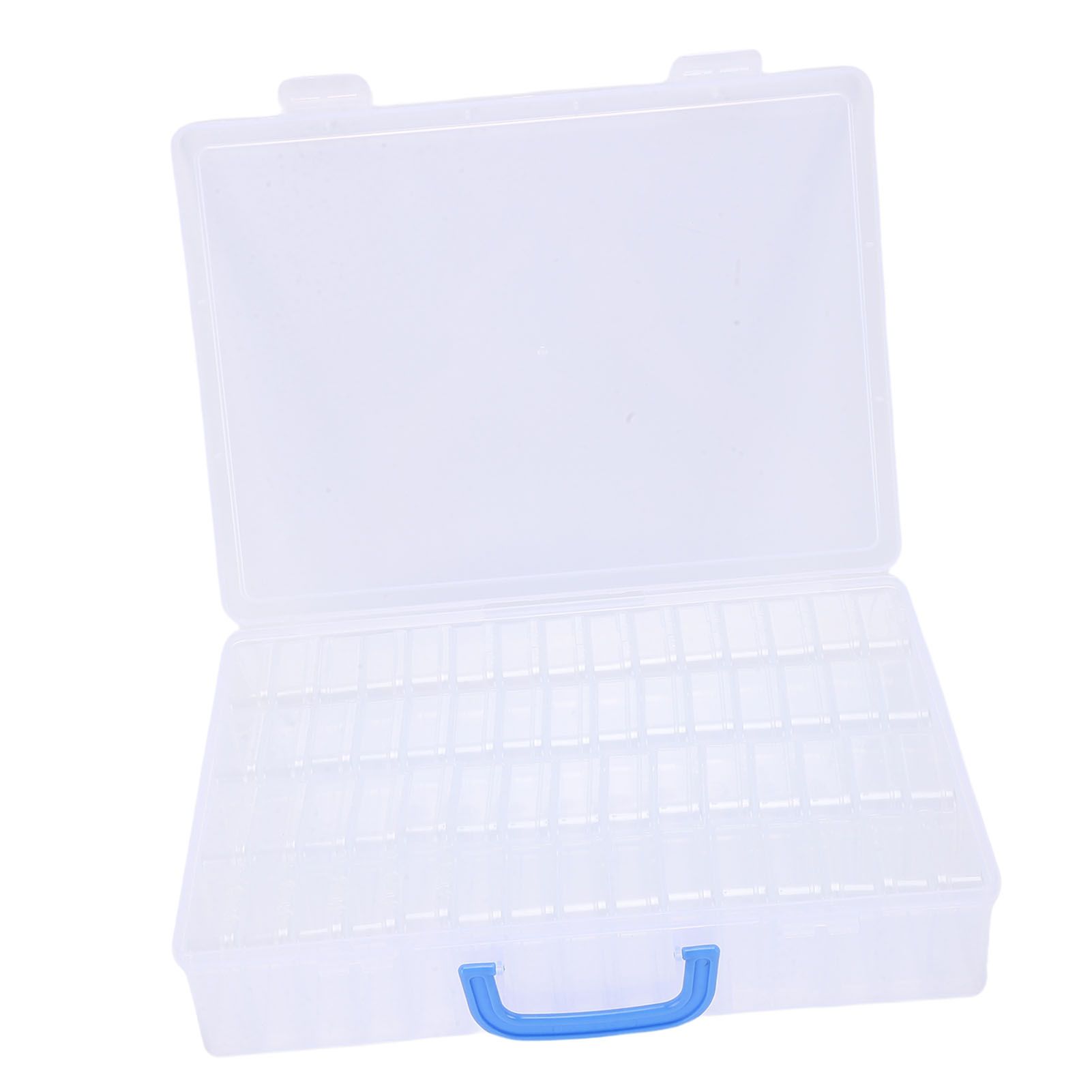 Bead Organizer Box 60 Pcs Small Clear Plastic Bead Storage Cases and Large view 4