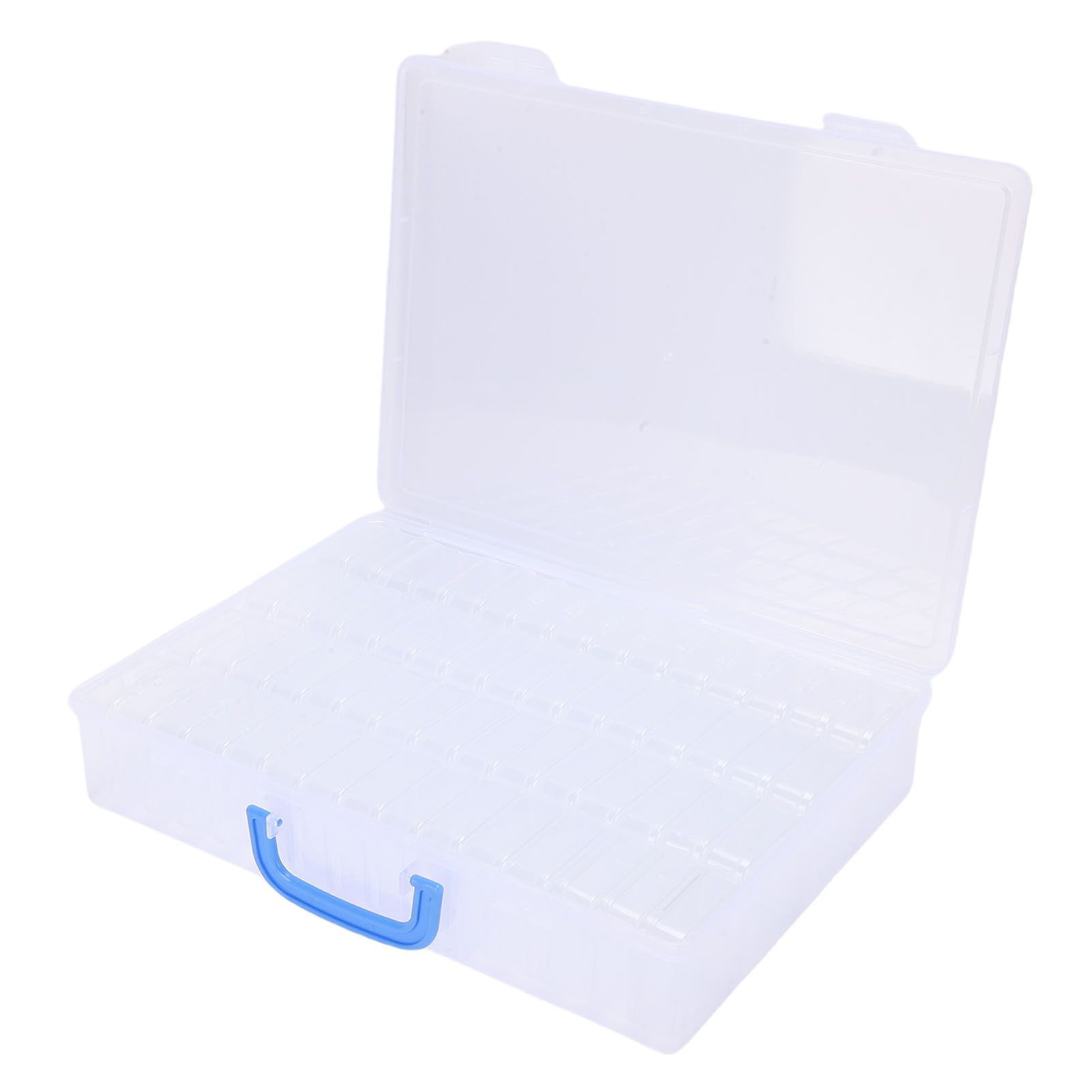 Bead Organizer Box 60 Pcs Small Clear Plastic Bead Storage Cases and Large view 7
