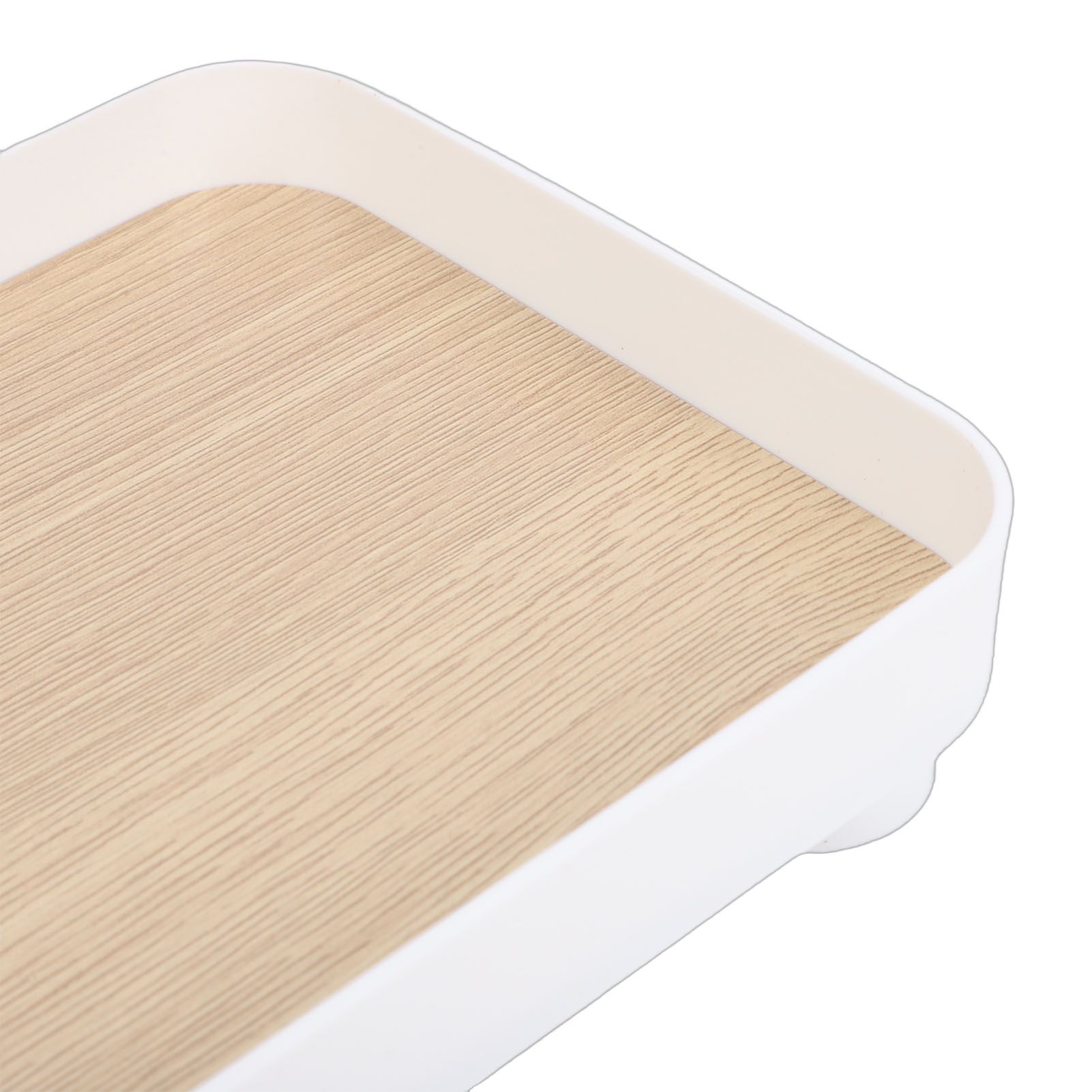 Vanity Tray Modern Minimalist Multifunctional Plastic MDF Decorative Tray for view 7