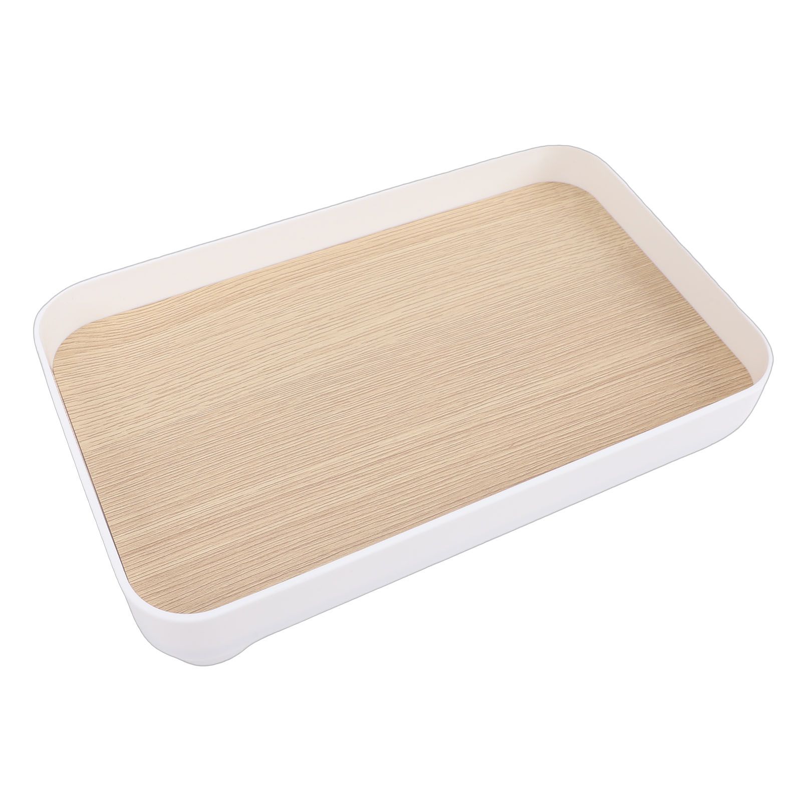 Vanity Tray Modern Minimalist Multifunctional Plastic MDF Decorative Tray for view 11
