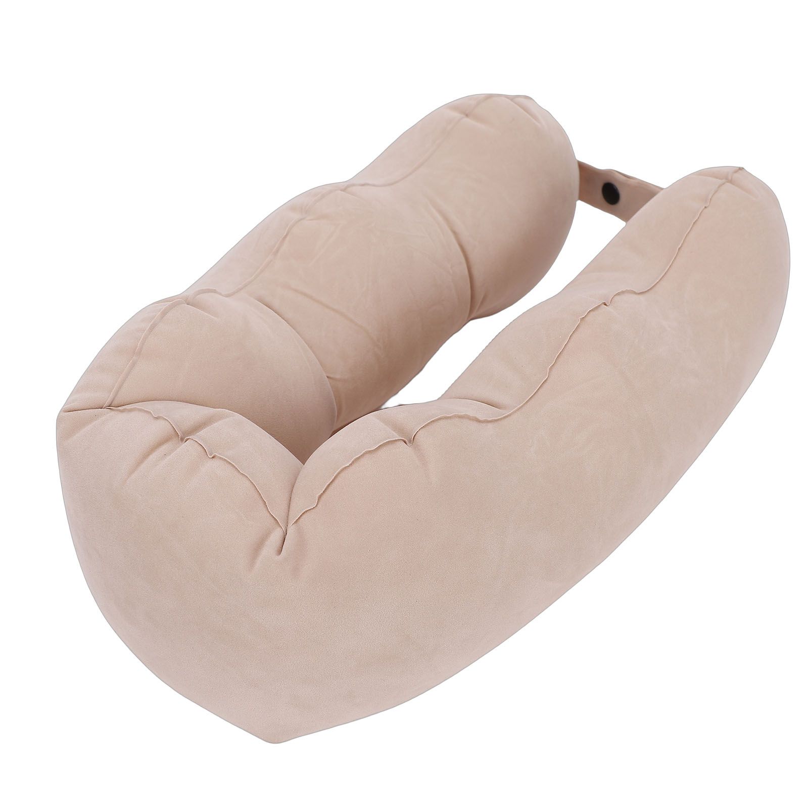 Inflatable Travel Neck Pillow Blow Up Neck Support Pillow for Airplanes Cars view 10