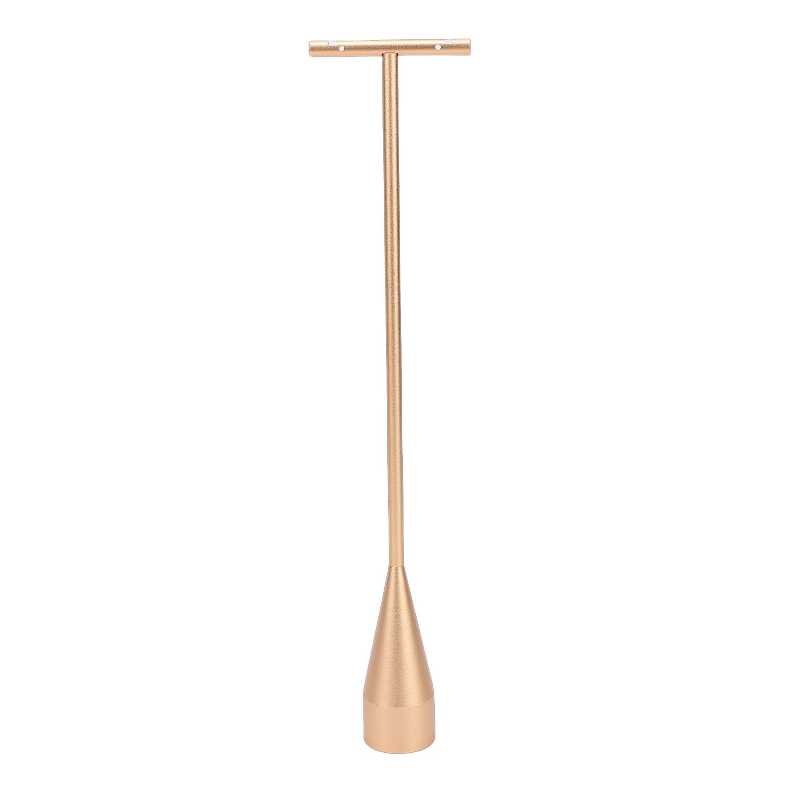 Metal Earring Display Stand Matte Minimalist Stable T Shape Jewelry Rack with view 9