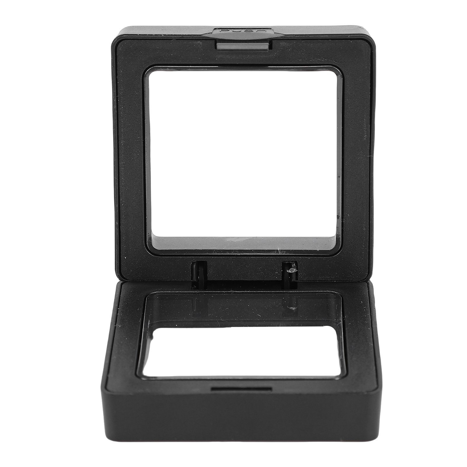 3D Floating Display Box Clear Film Jewelry Storage Stand Specimen Medal Holder view 3