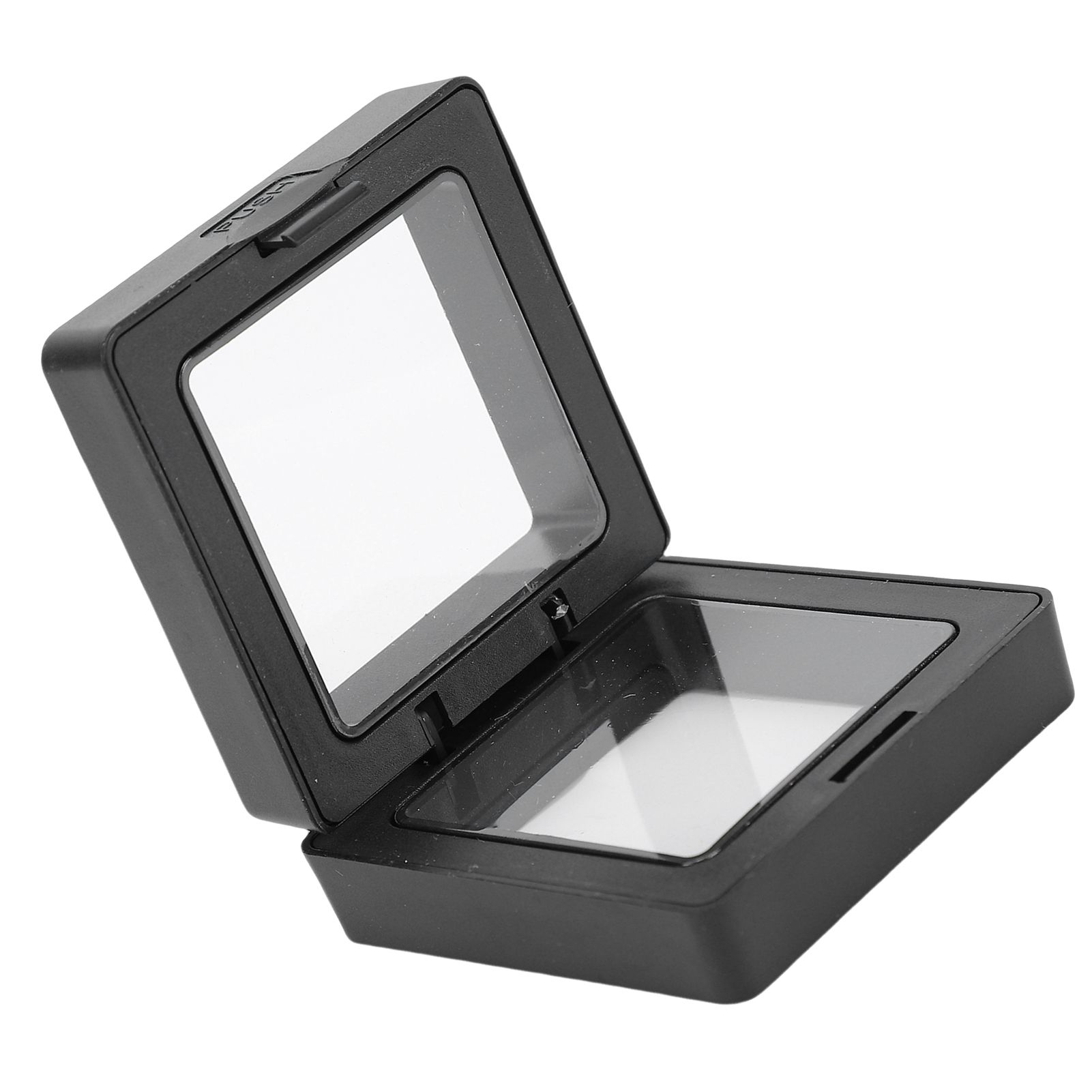 3D Floating Display Box Clear Film Jewelry Storage Stand Specimen Medal Holder view 12
