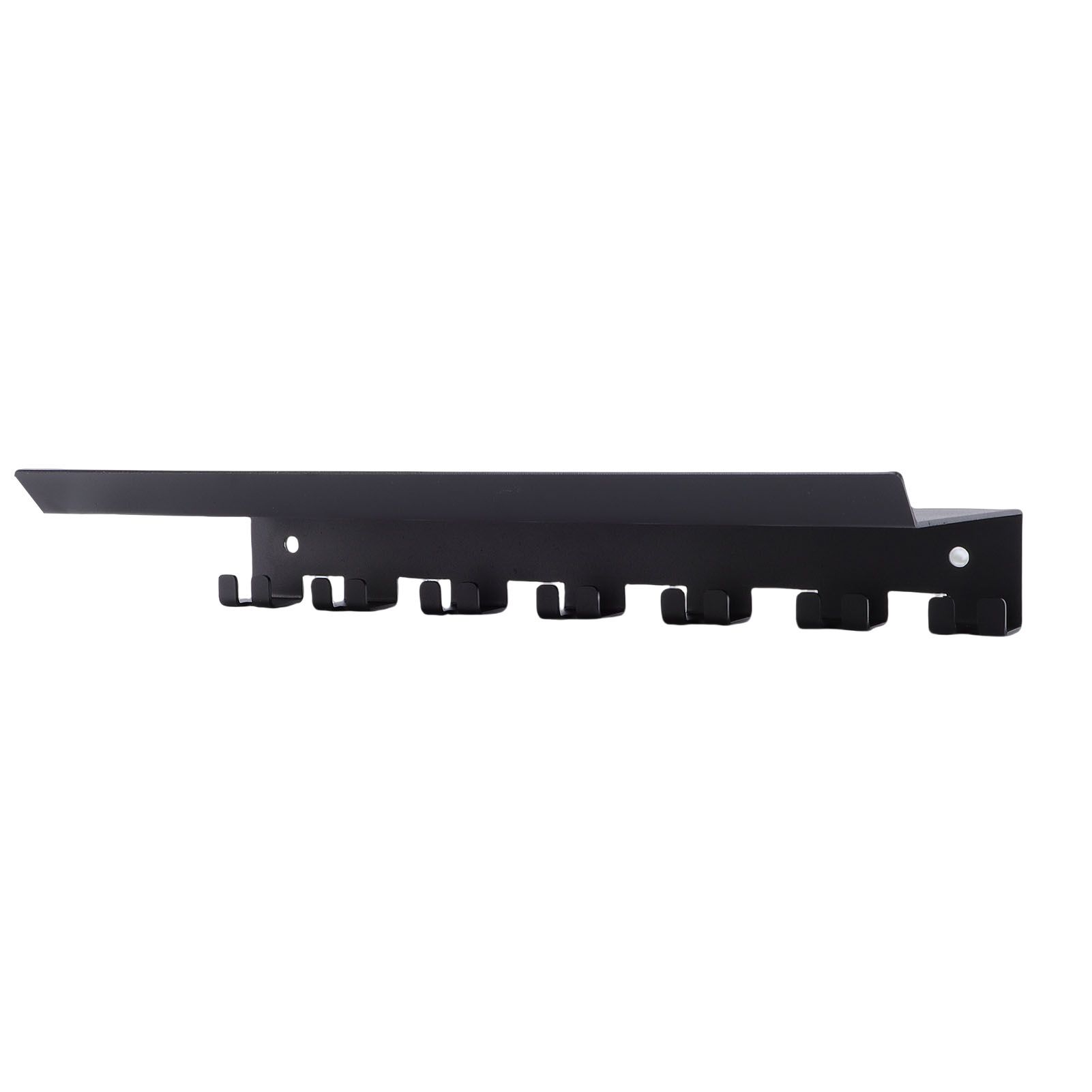 Floating Shelf Organizer Carbon Steel Wall Mounted Gym Equipment Storage Rack view 4