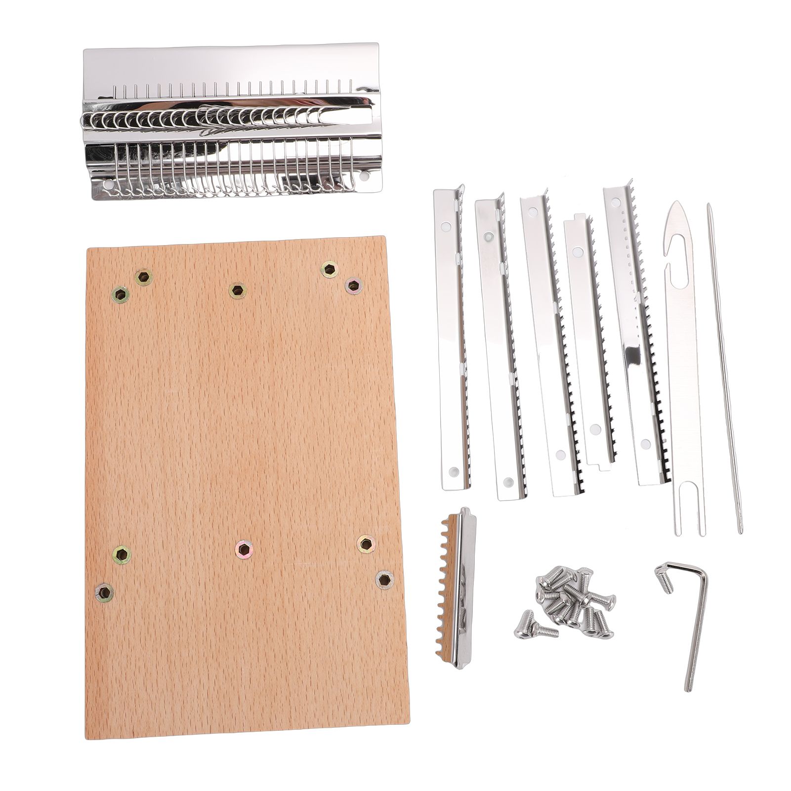 Multi Craft Weaving Machine Kit Wood Hand Knitting Weaving Machine for Sweater view 3