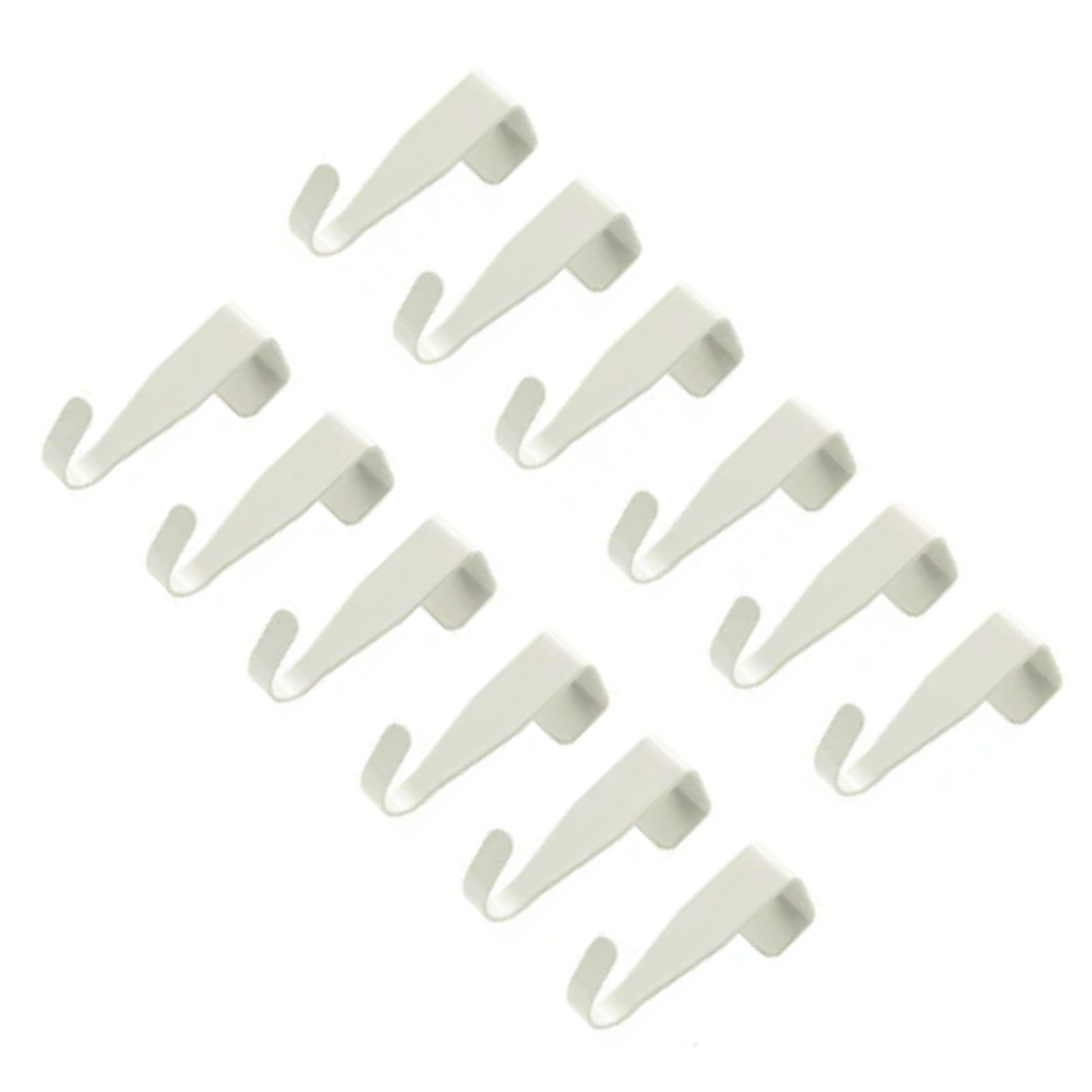 12 Pcs Over The Door Hooks Heavy Duty Carbon Steel Door Hanger Towel Hooks for view 8