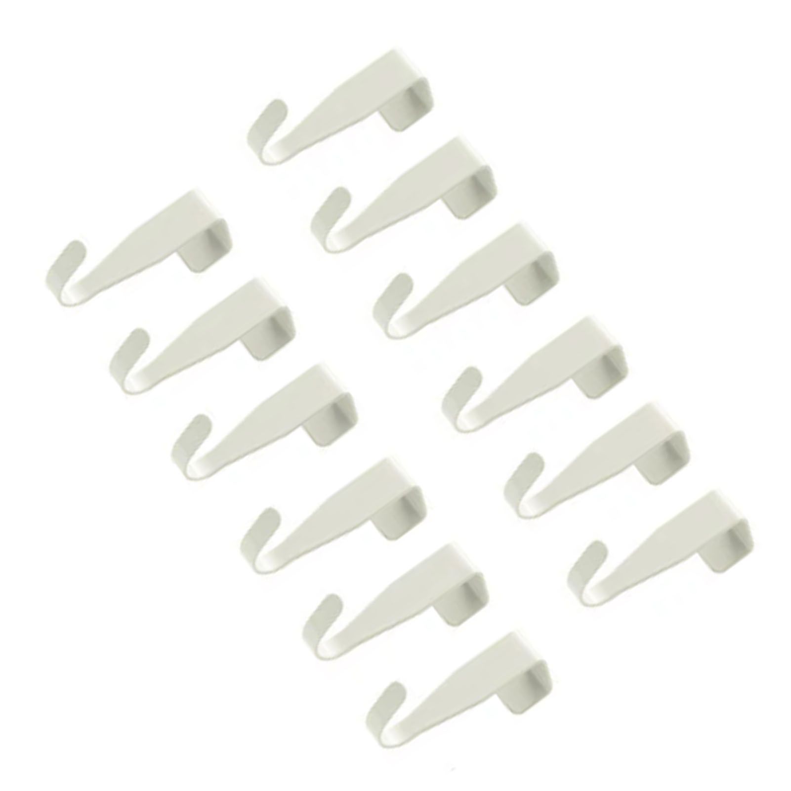 12 Pcs Over The Door Hooks Heavy Duty Carbon Steel Door Hanger Towel Hooks for view 9