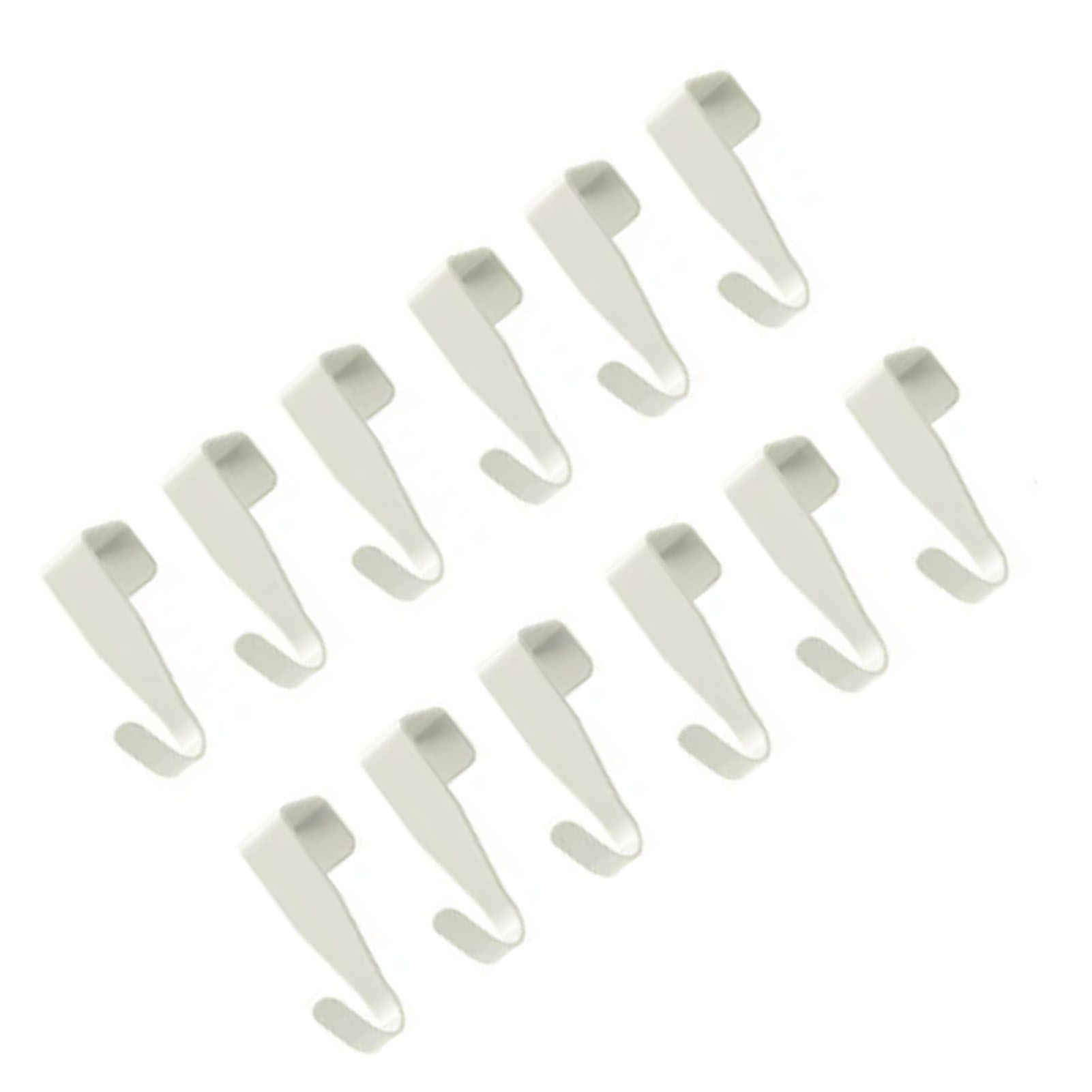 12 Pcs Over The Door Hooks Heavy Duty Carbon Steel Door Hanger Towel Hooks for view 11