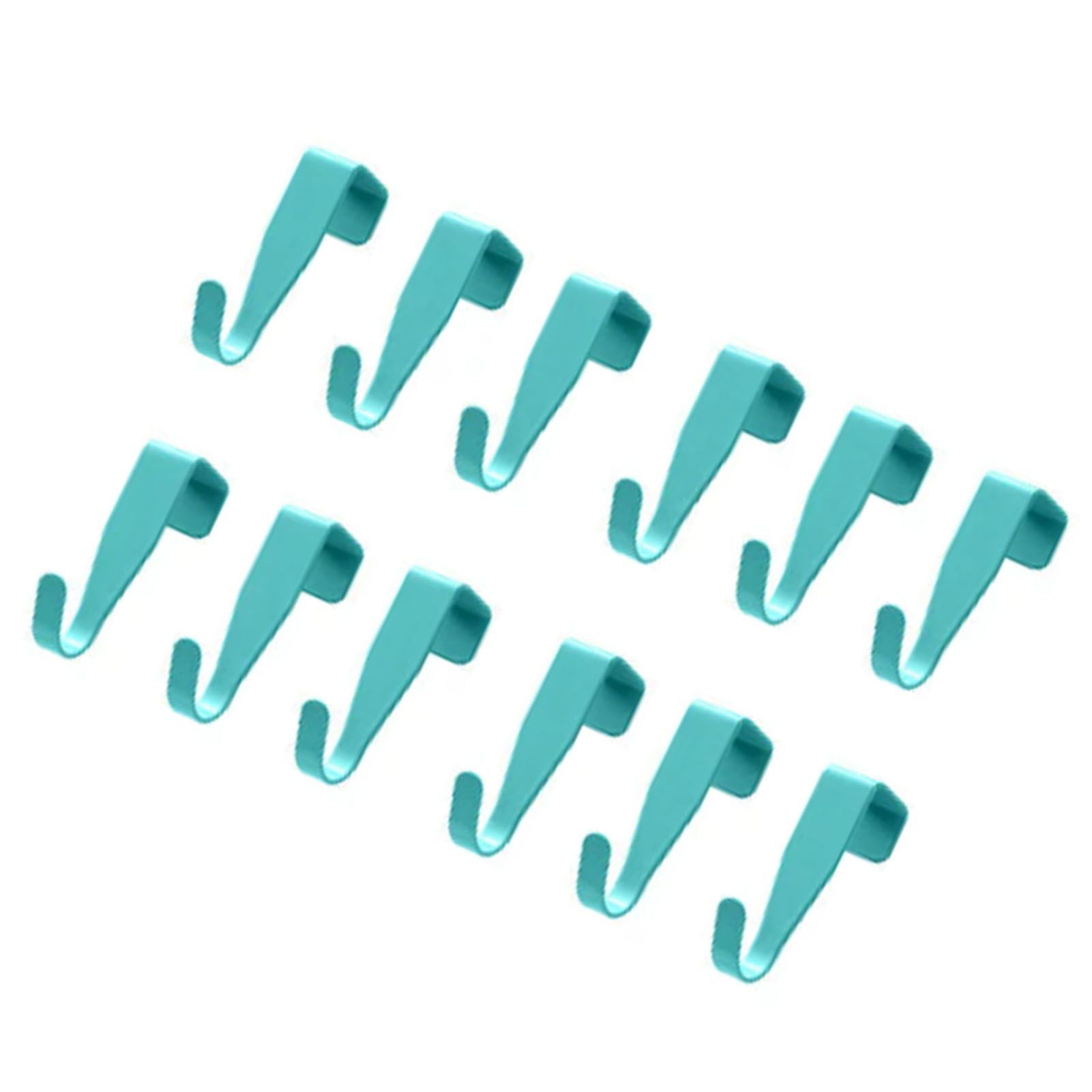 12 Pcs Over The Door Hooks Heavy Duty Carbon Steel Door Hanger Towel Hooks for view 4