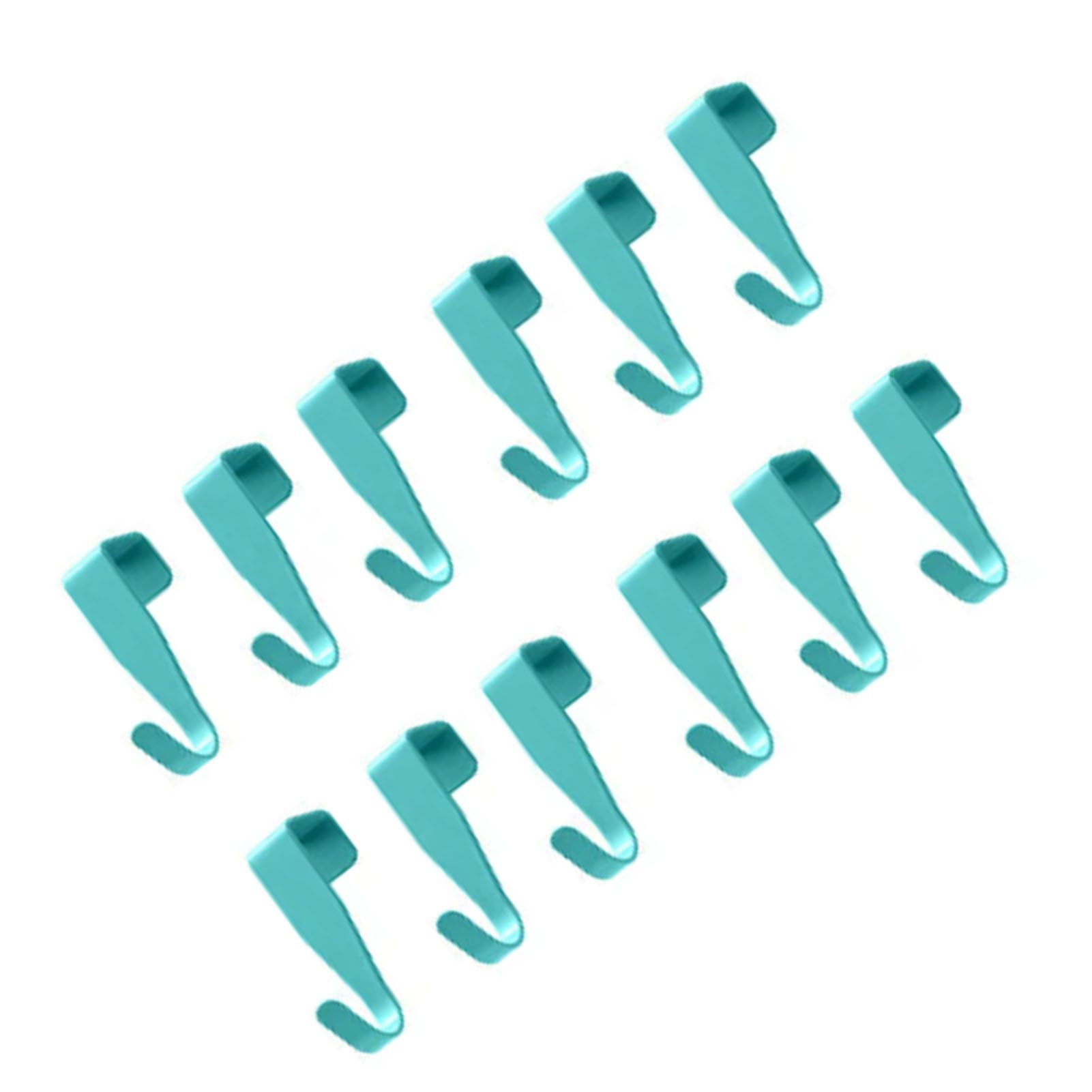 12 Pcs Over The Door Hooks Heavy Duty Carbon Steel Door Hanger Towel Hooks for view 11