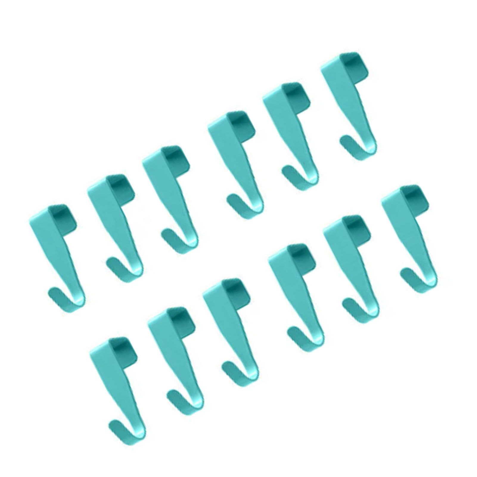 12 Pcs Over The Door Hooks Heavy Duty Carbon Steel Door Hanger Towel Hooks for view 12