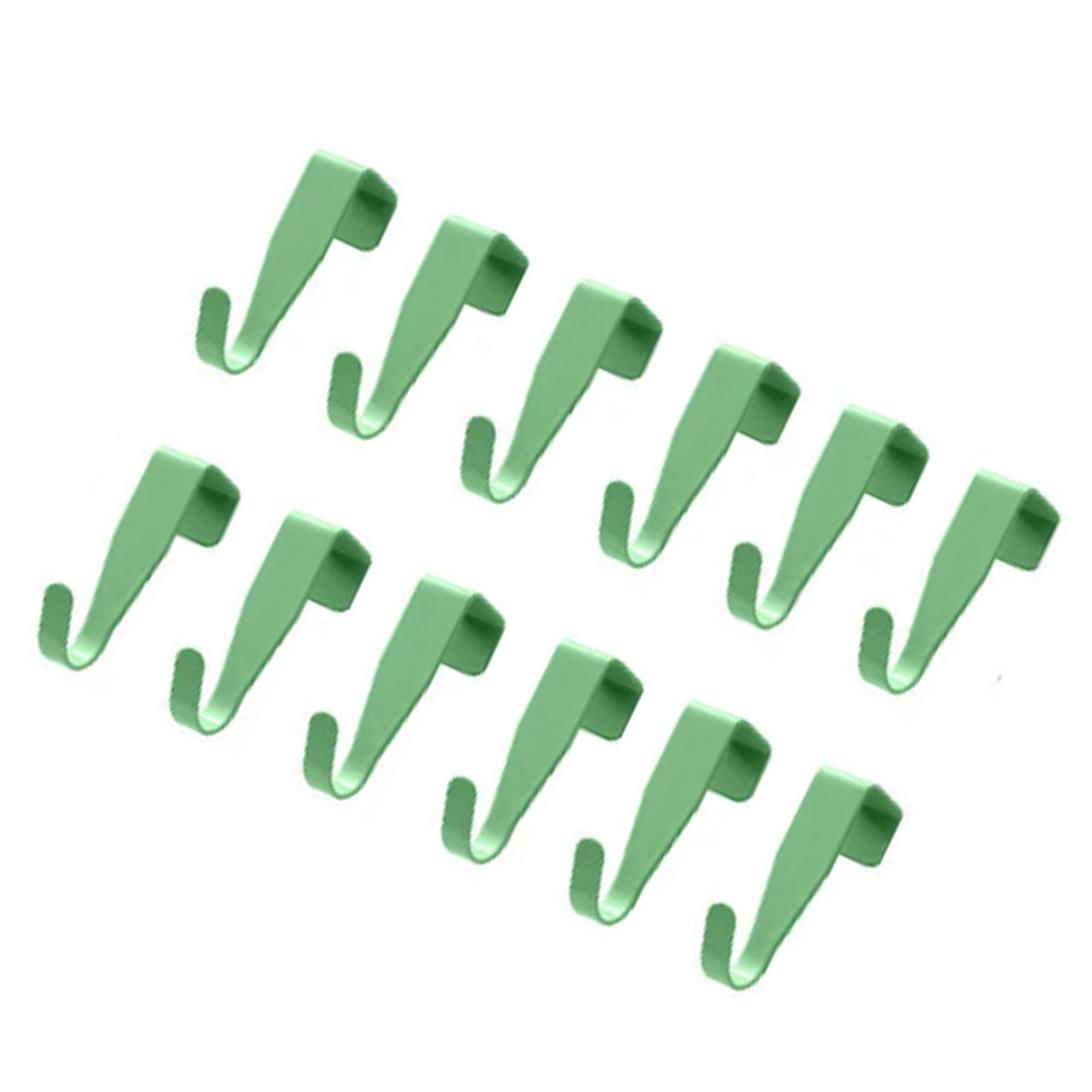 12 Pcs Over The Door Hooks Heavy Duty Carbon Steel Door Hanger Towel Hooks for view 4