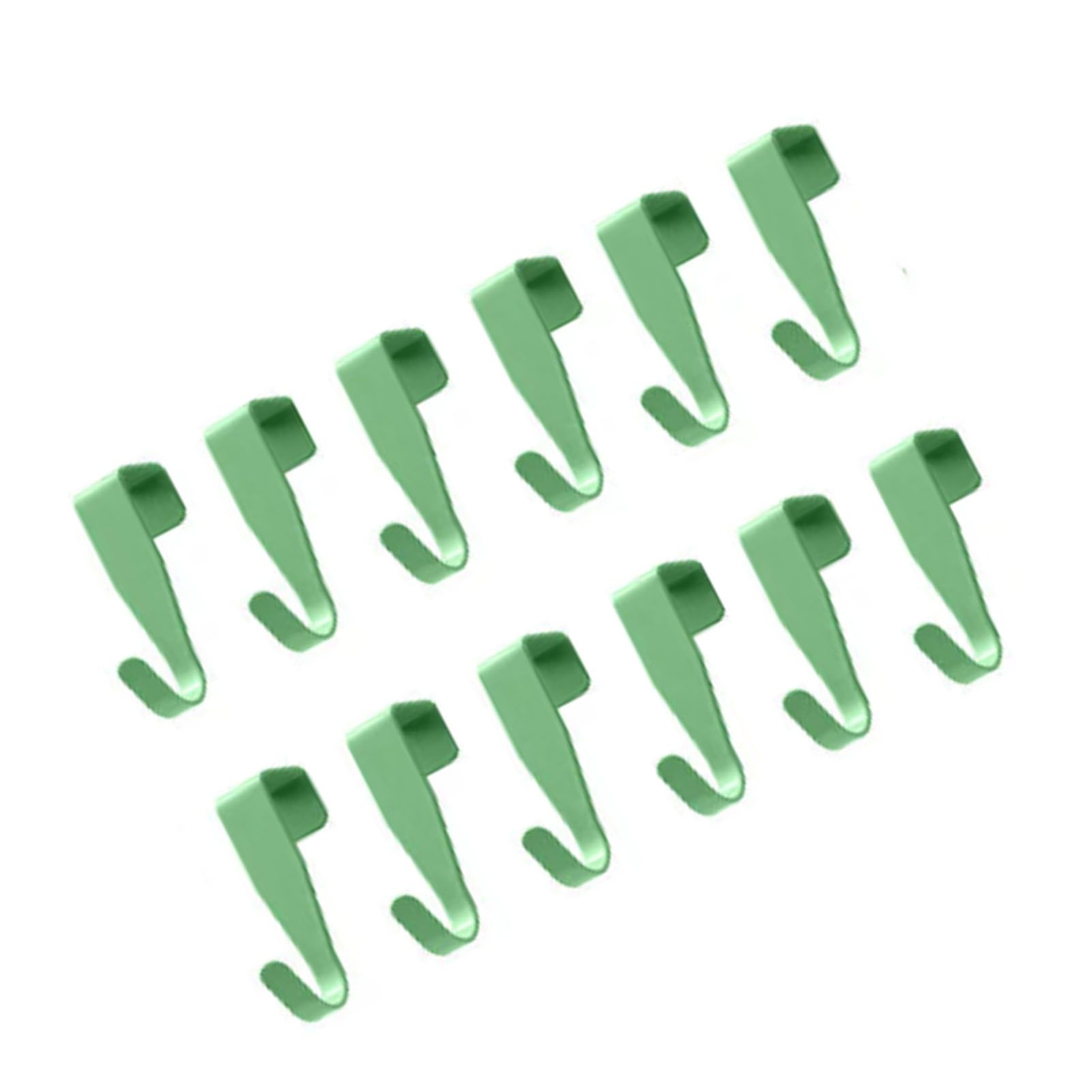 12 Pcs Over The Door Hooks Heavy Duty Carbon Steel Door Hanger Towel Hooks for view 12