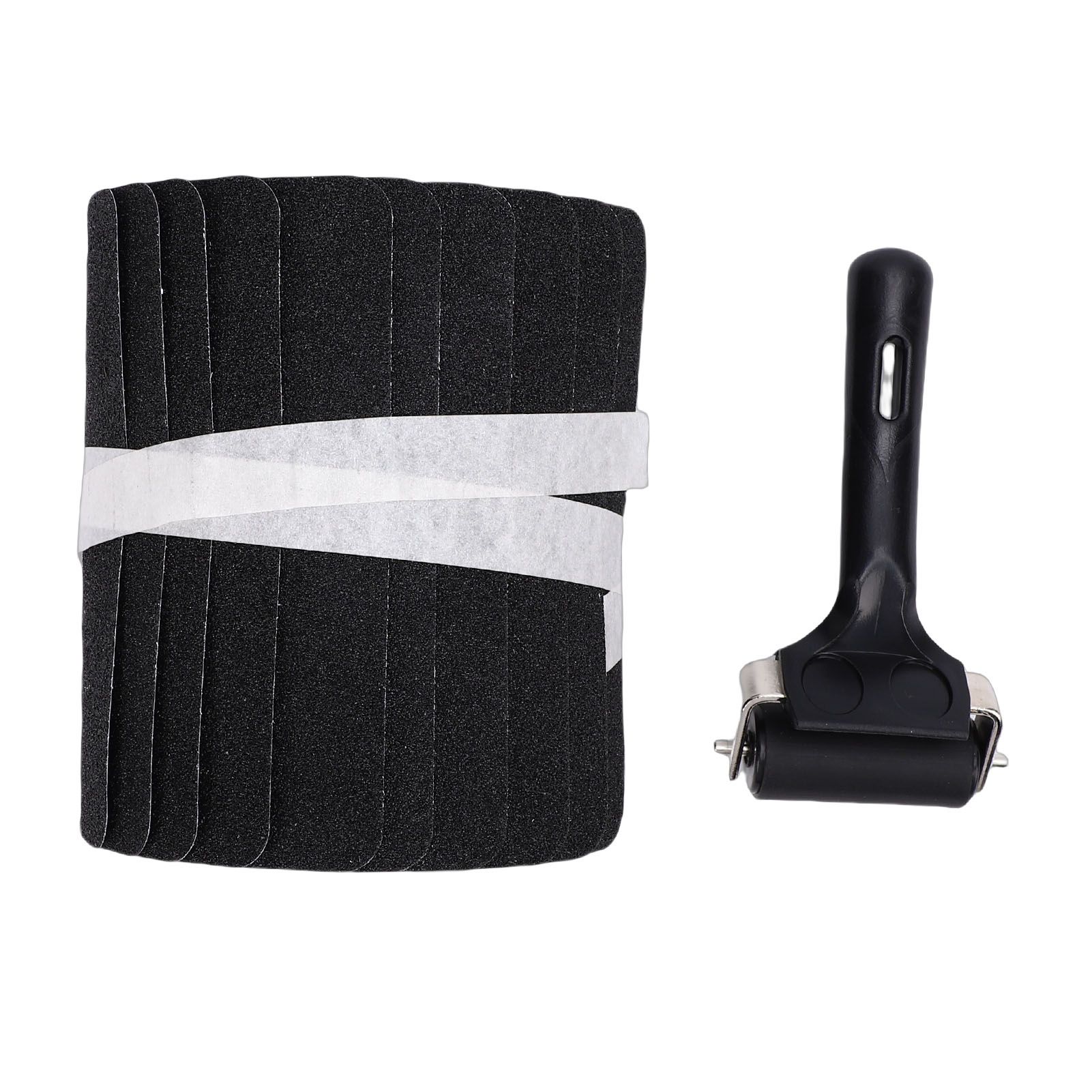15PCS Stair Non Slip Tapes and 1 Roller Adhesive Stair Tread Pads for Outdoor view 3
