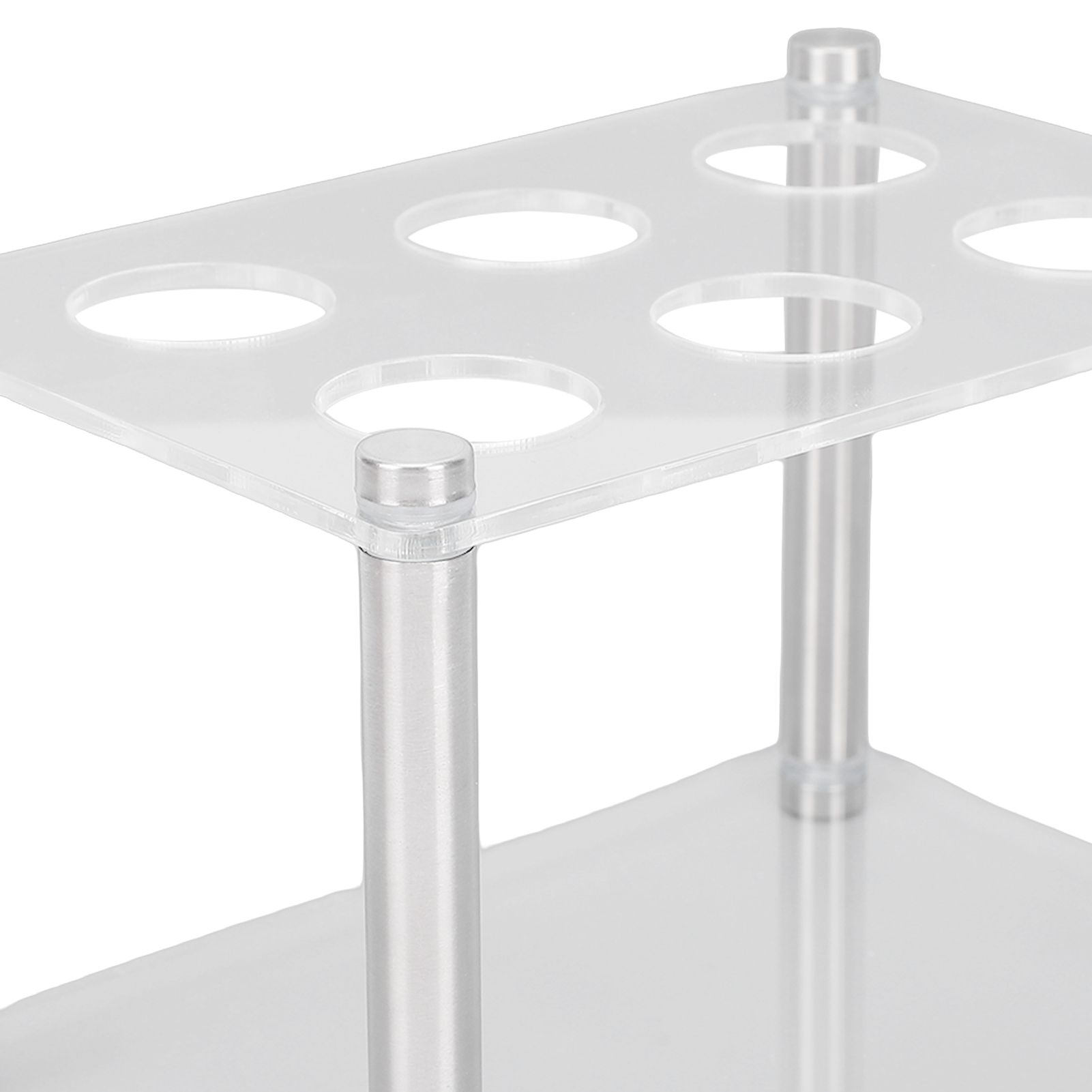 Holder Fit for Cirkul Cartridge Rectangular 6 Holes Acrylic Clear Flavor view 2