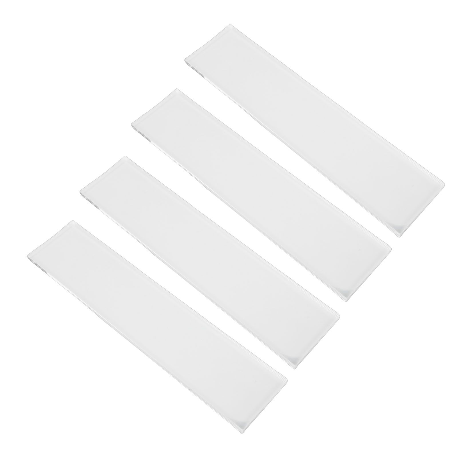 4pcs Cabinet Replacement Shelves Space Saving Transparent Acrylic Floating view 6