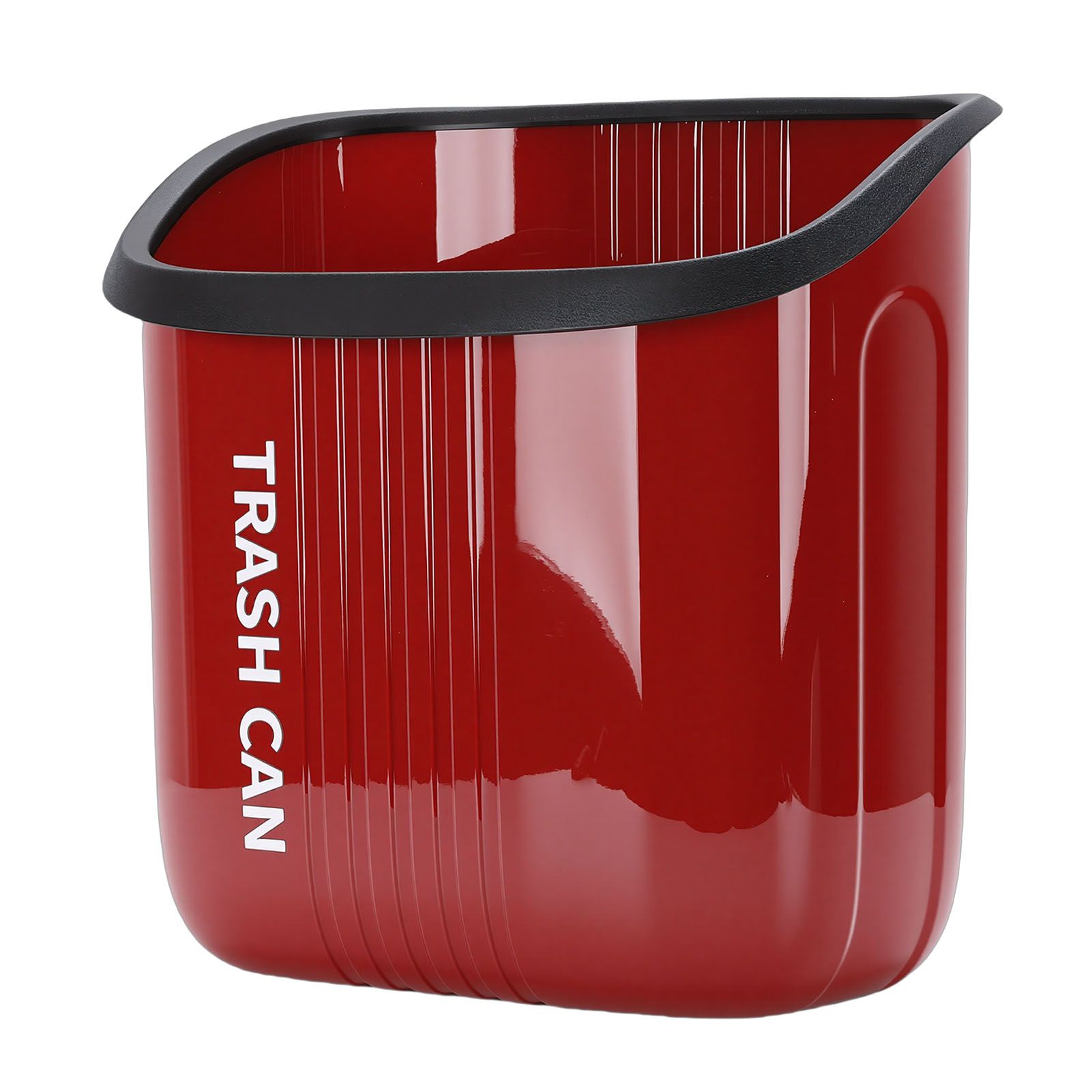 Hanging Trash Can Wide Opening Space Saving Under Counter Small Waste Bin with view 4