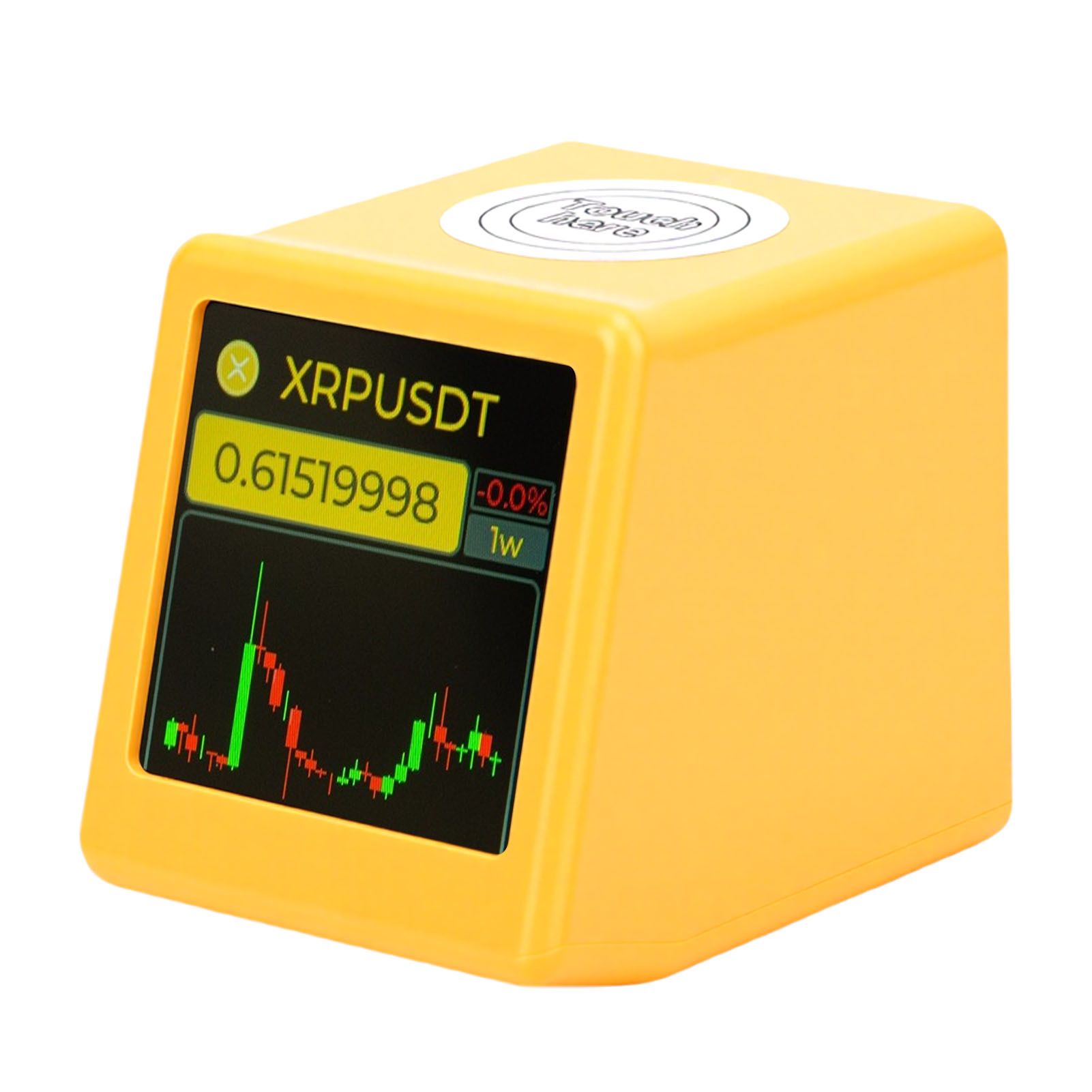 Stock Quote Display LCD Screen Cryptocurrency Bitcoin Price Display Weather view 3