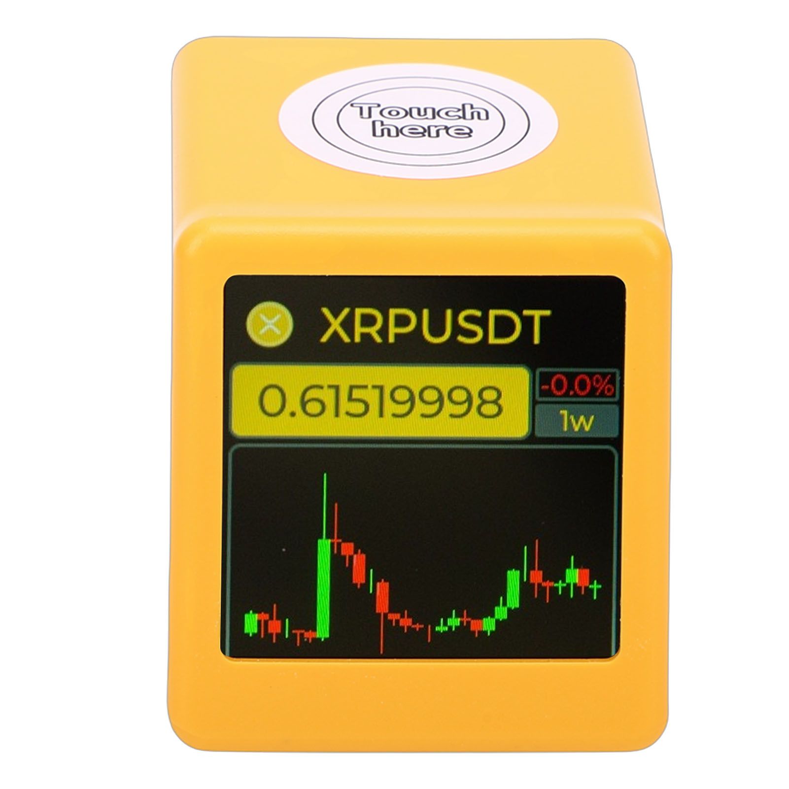 Stock Quote Display LCD Screen Cryptocurrency Bitcoin Price Display Weather view 5