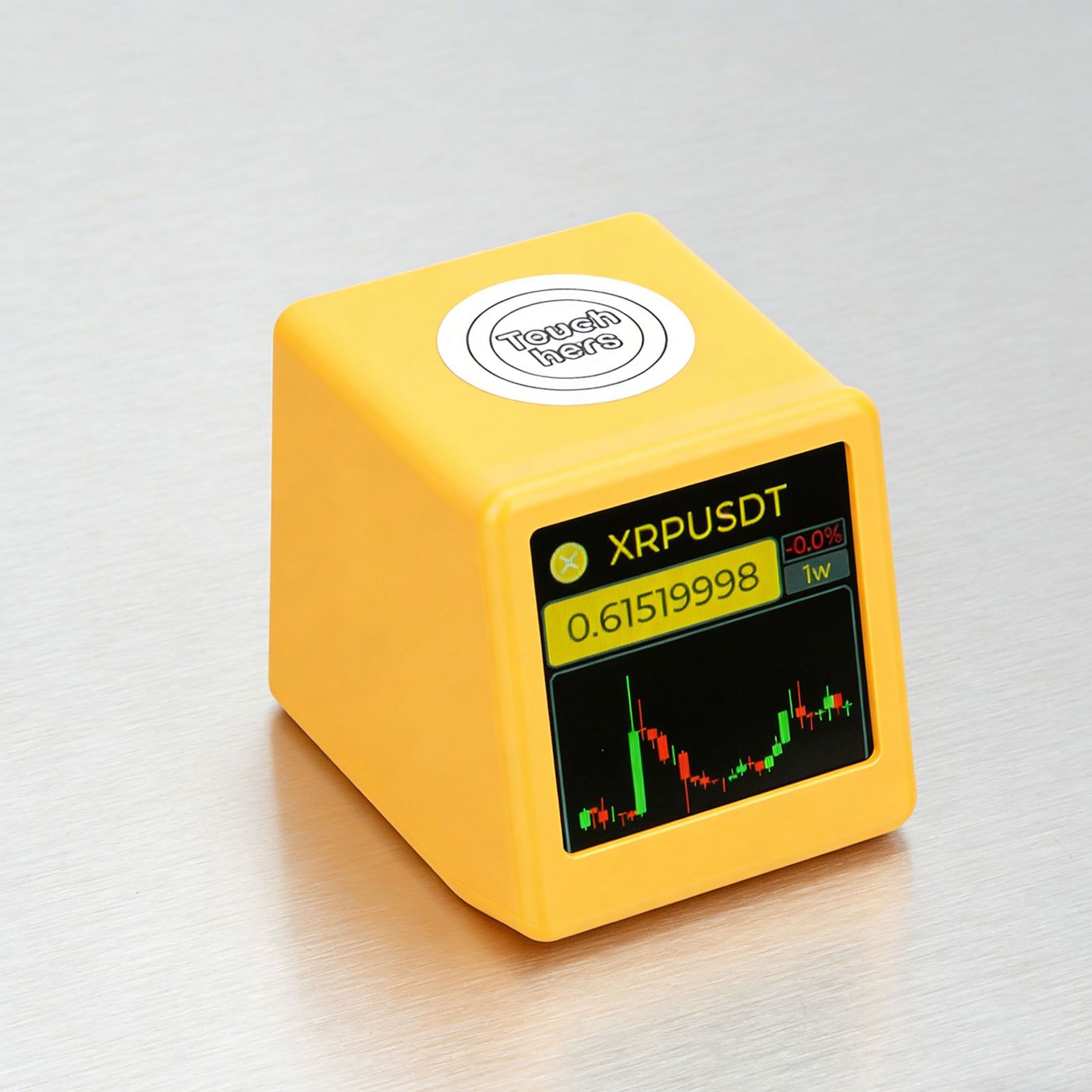 Stock Quote Display LCD Screen Cryptocurrency Bitcoin Price Display Weather view 11