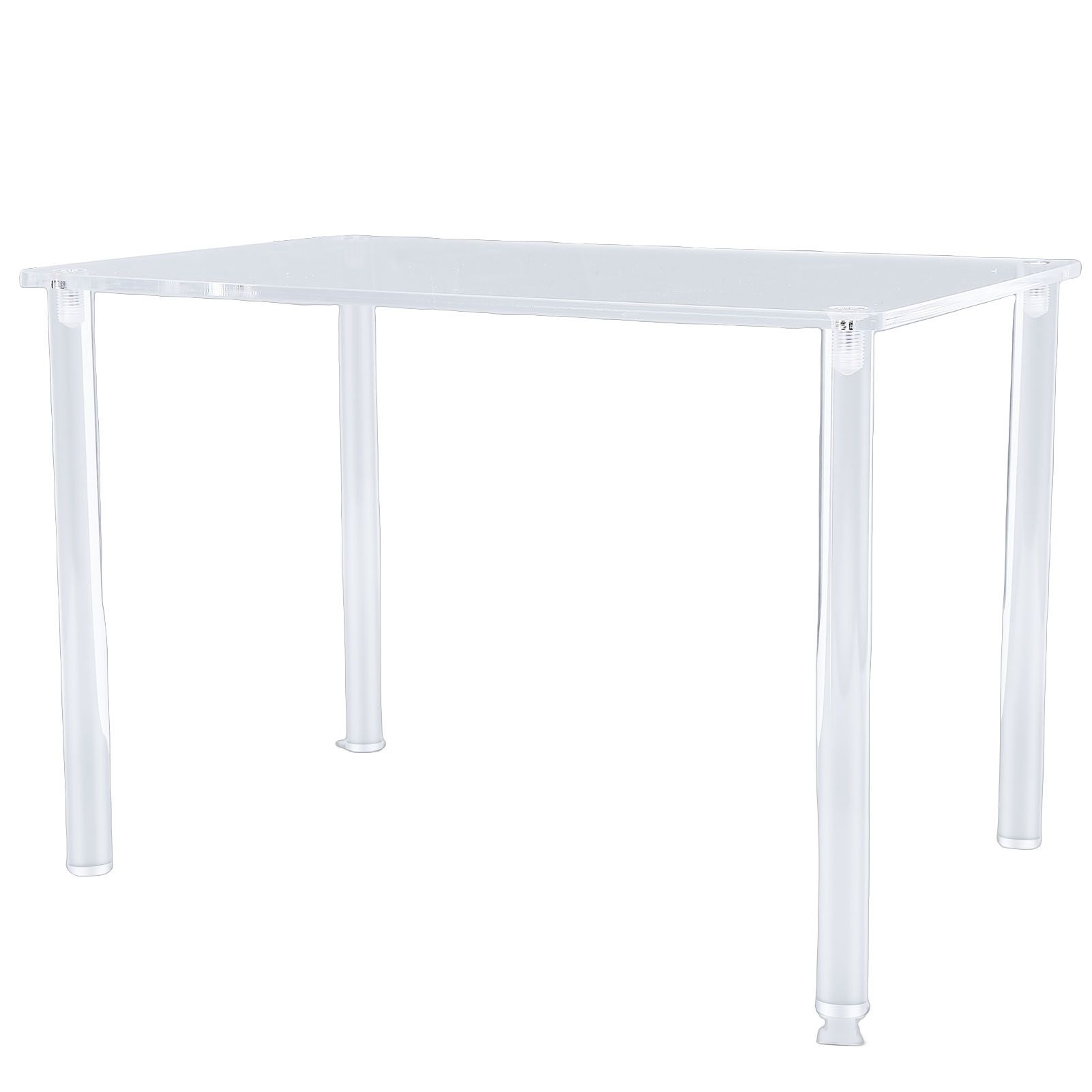 Acrylic Plant Stand Multipurpose Rectangular 4 Leg Display Riser Clear Shelf view 10