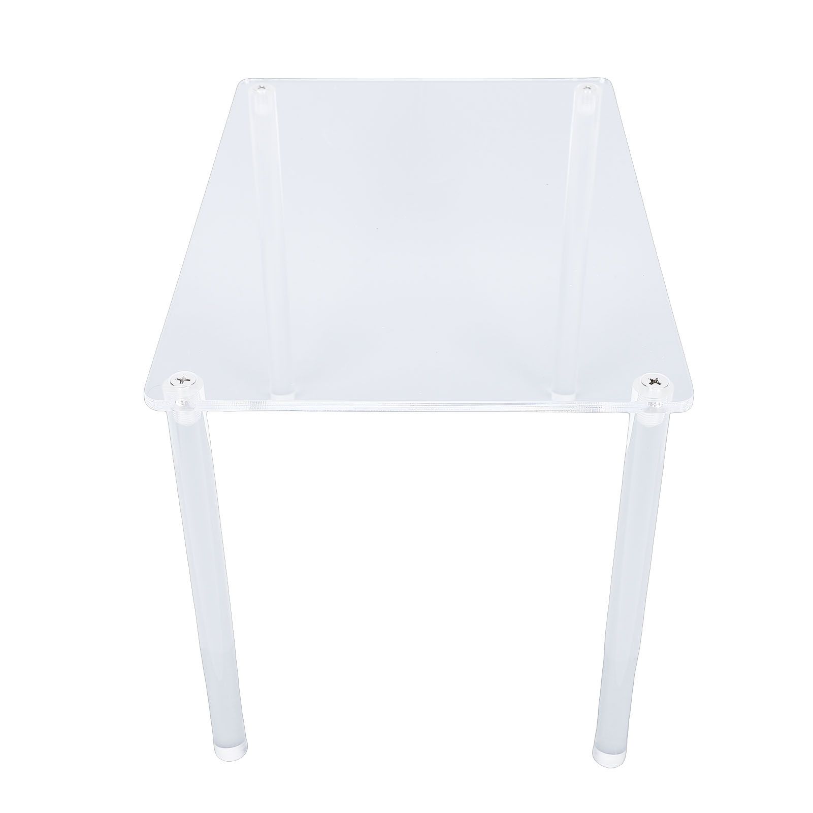 Acrylic Plant Stand Multipurpose Rectangular 4 Leg Display Riser Clear Shelf view 12