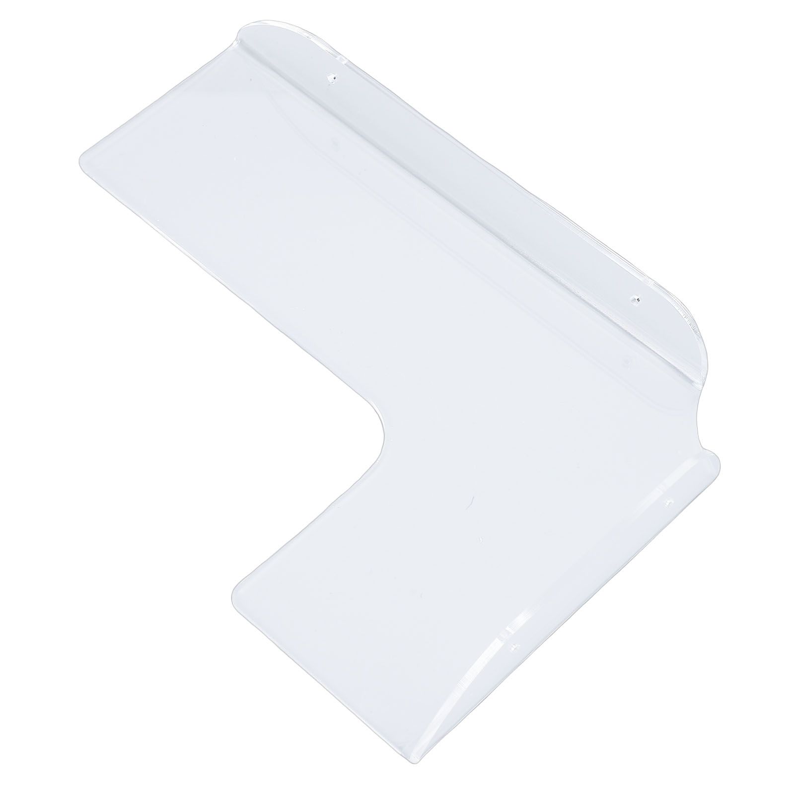 2PCS Corner Shelf Acrylic Wall Mounted Transparent Floating Display Shelf view 5
