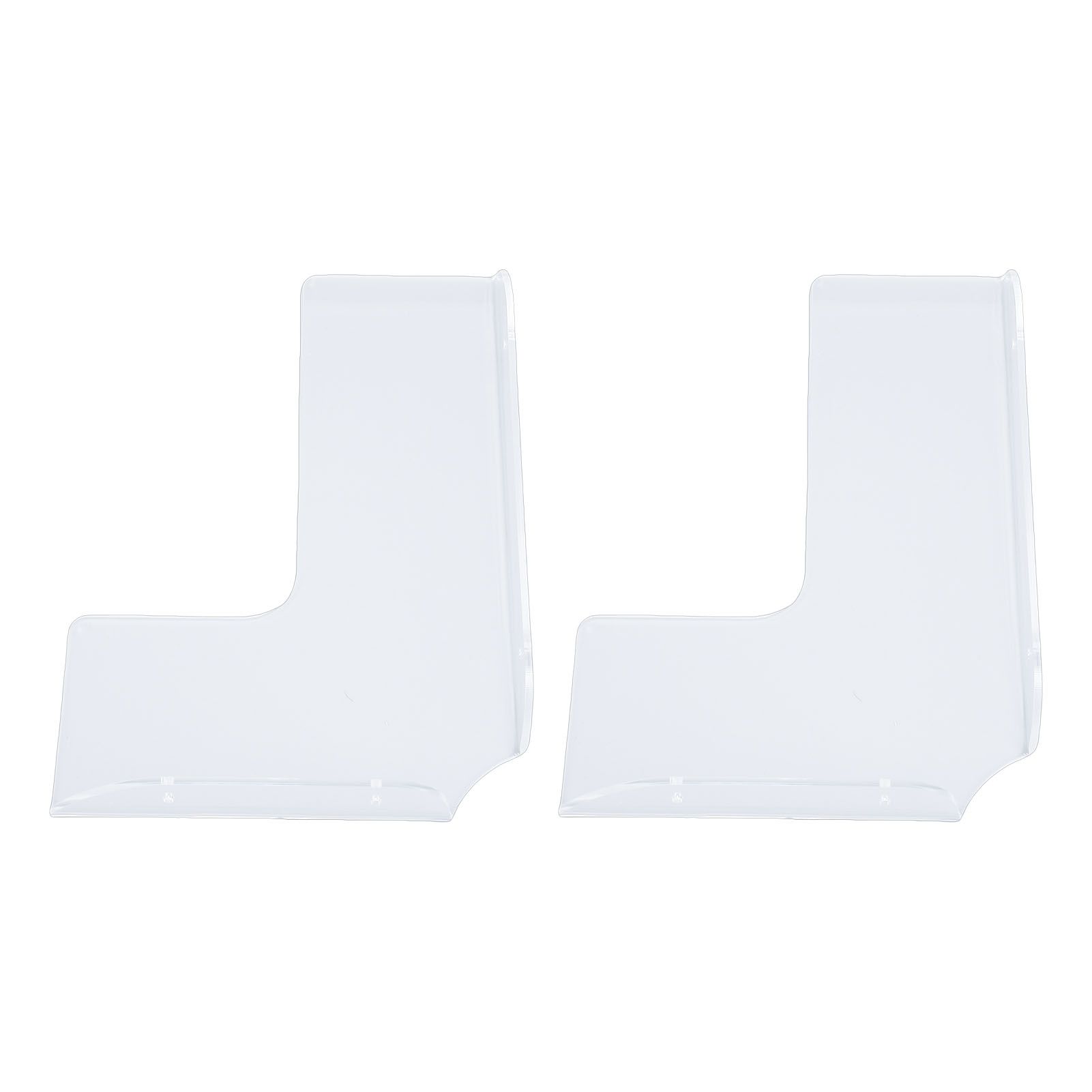 2PCS Corner Shelf Acrylic Wall Mounted Transparent Floating Display Shelf view 9