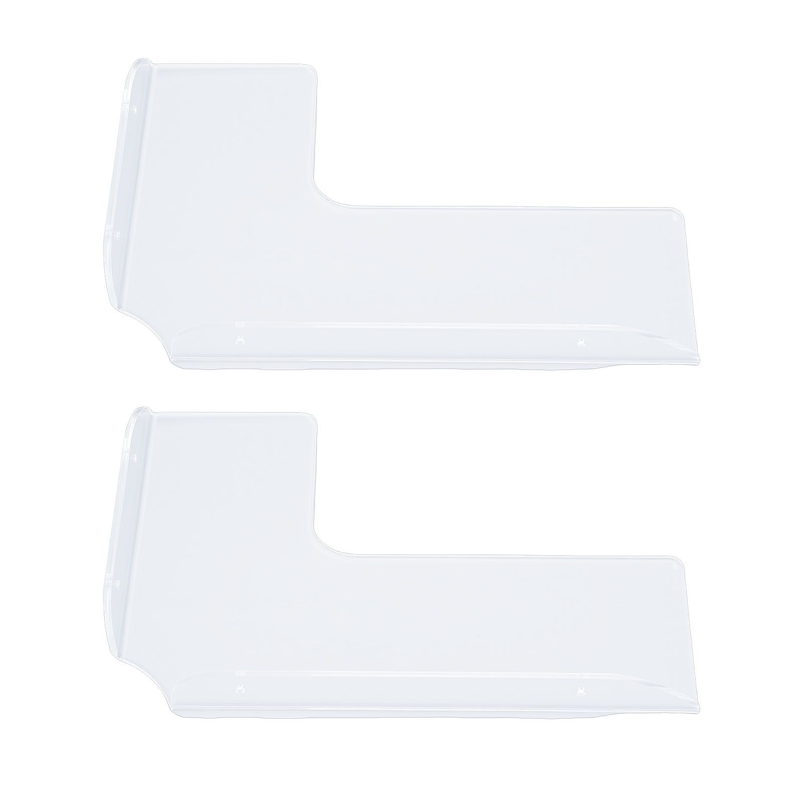 2PCS Corner Shelf Acrylic Wall Mounted Transparent Floating Display Shelf view 11