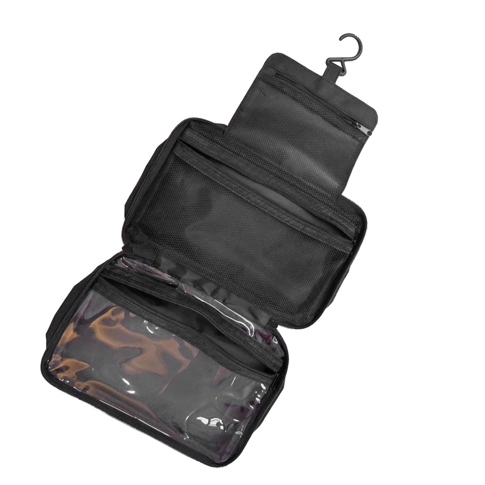 Travel Toiletry Bag with Hanging Hook Water Proof Makeup Cosmetic Bag Travel view 11