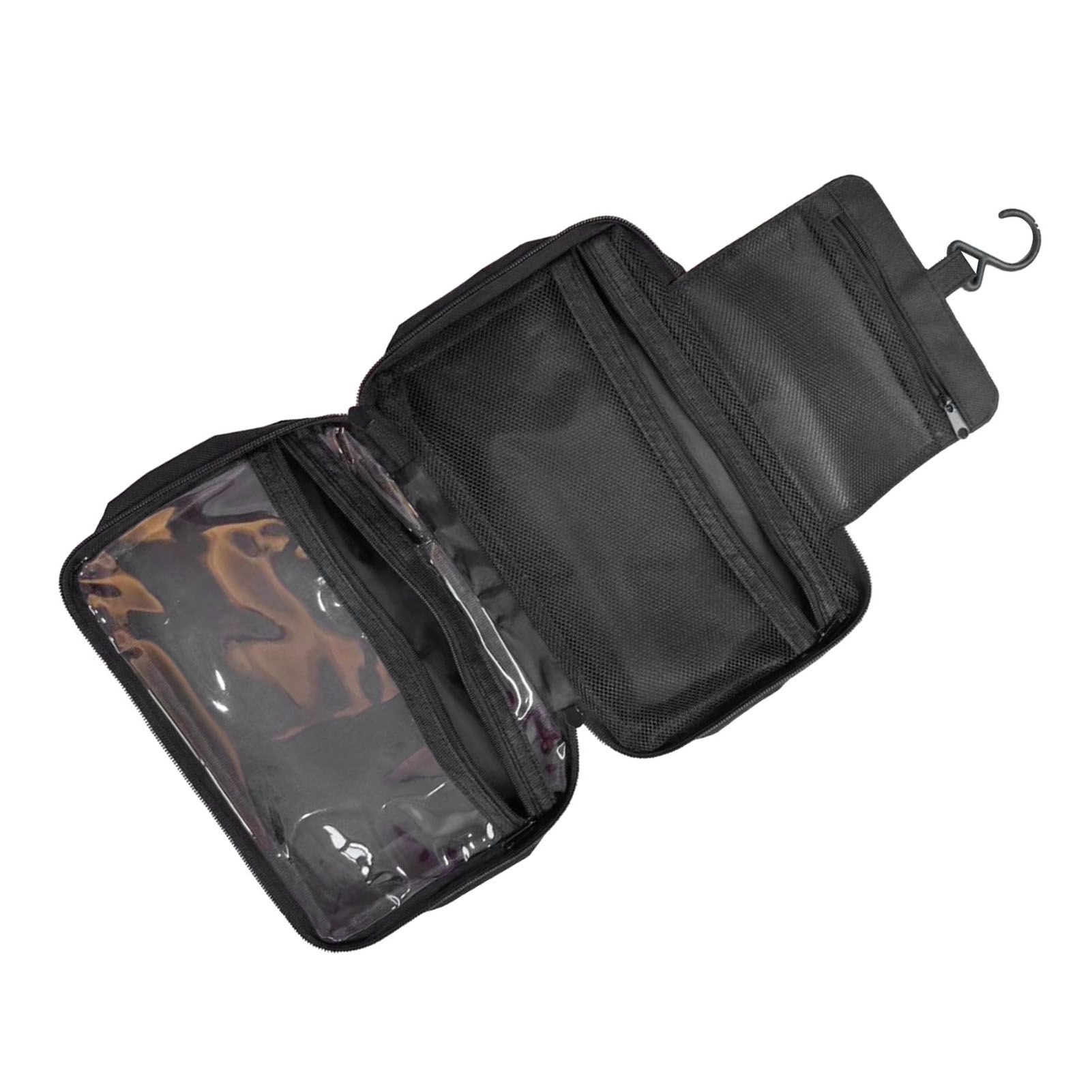 Travel Toiletry Bag with Hanging Hook Water Proof Makeup Cosmetic Bag Travel view 12