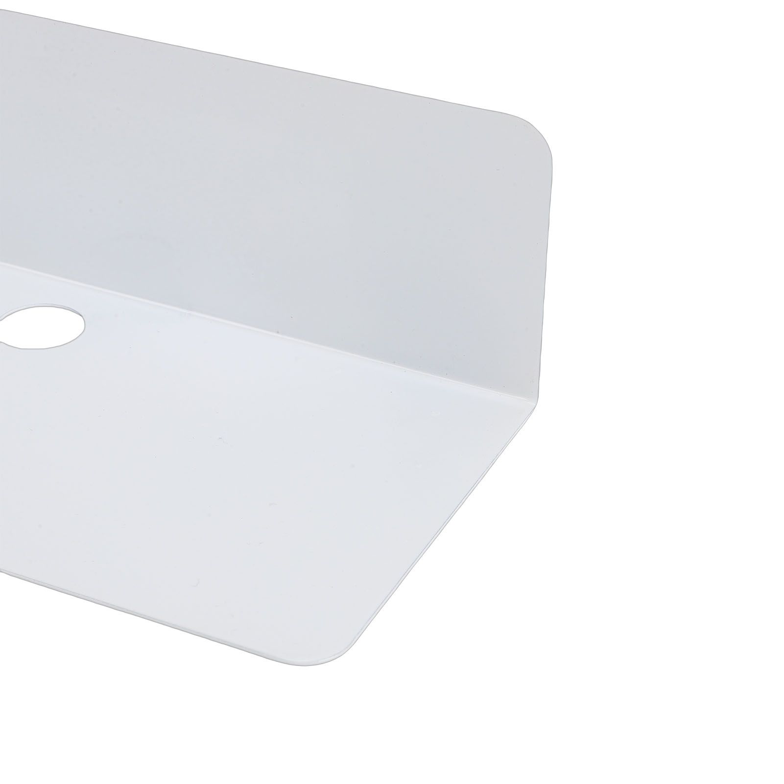 2 Pack Adhesive Floating Shelf Wall Mounted Storage Shelf Display Rack Carbon view 2