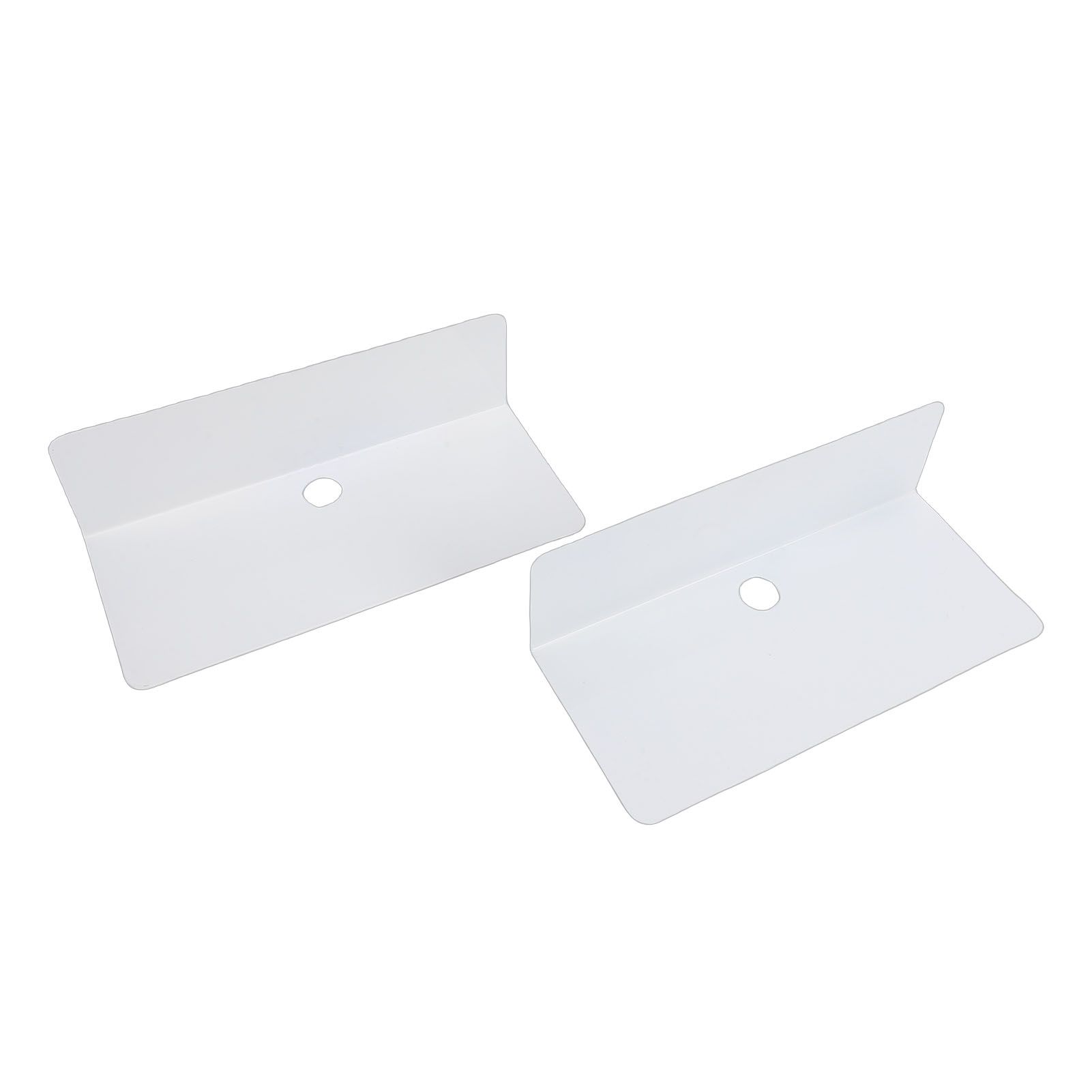 2 Pack Adhesive Floating Shelf Wall Mounted Storage Shelf Display Rack Carbon view 6