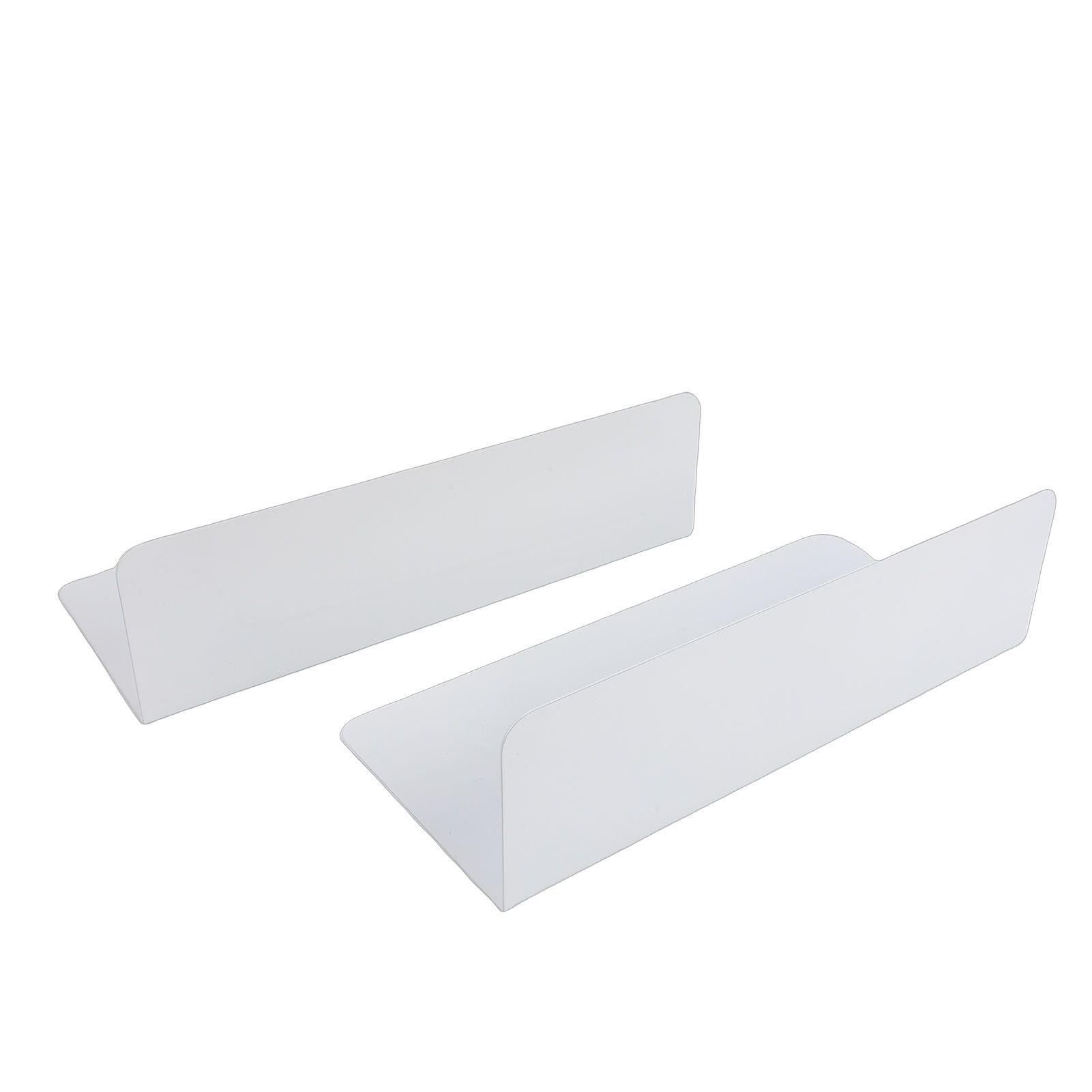 2 Pack Adhesive Floating Shelf Wall Mounted Storage Shelf Display Rack Carbon view 8