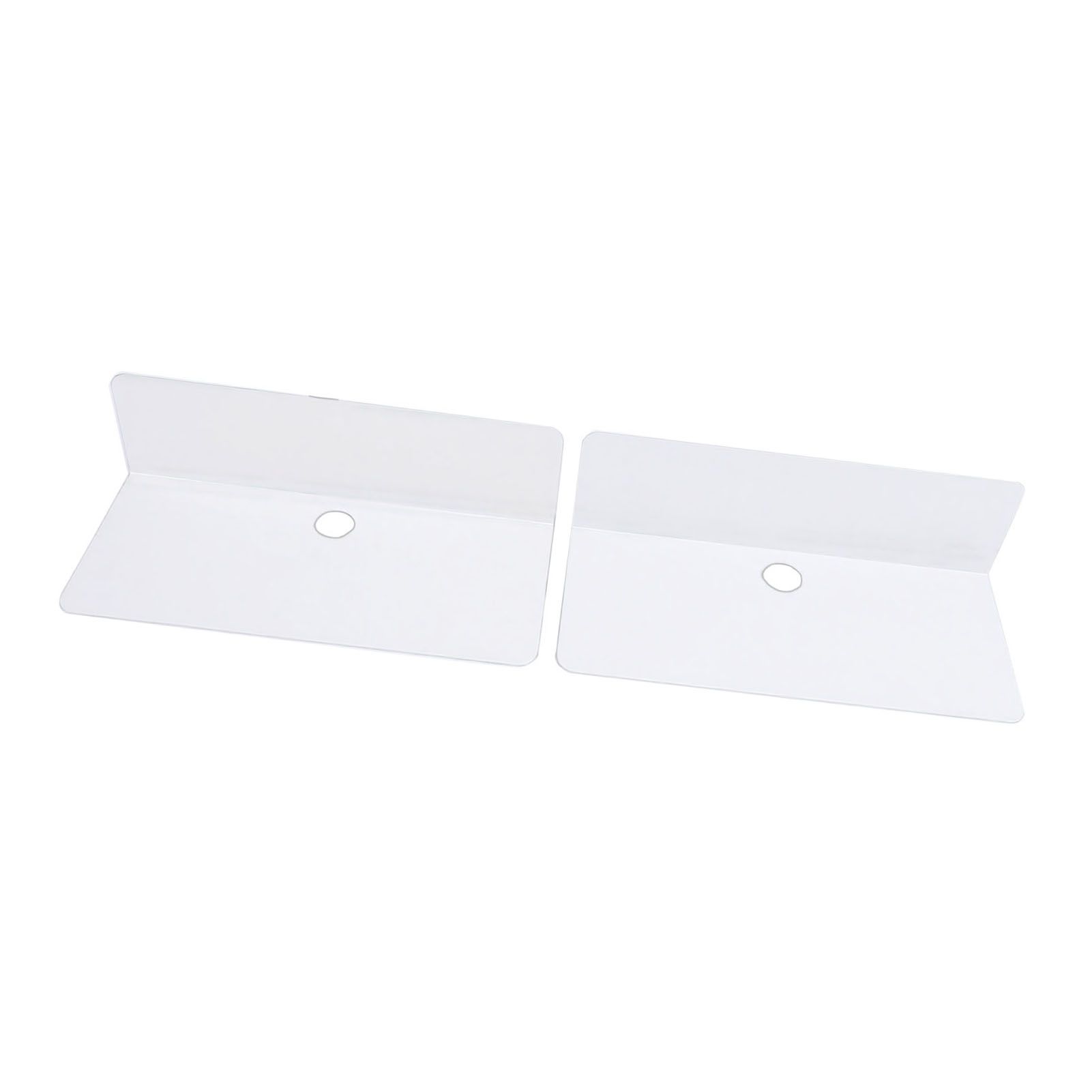 2 Pack Adhesive Floating Shelf Wall Mounted Storage Shelf Display Rack Carbon view 9