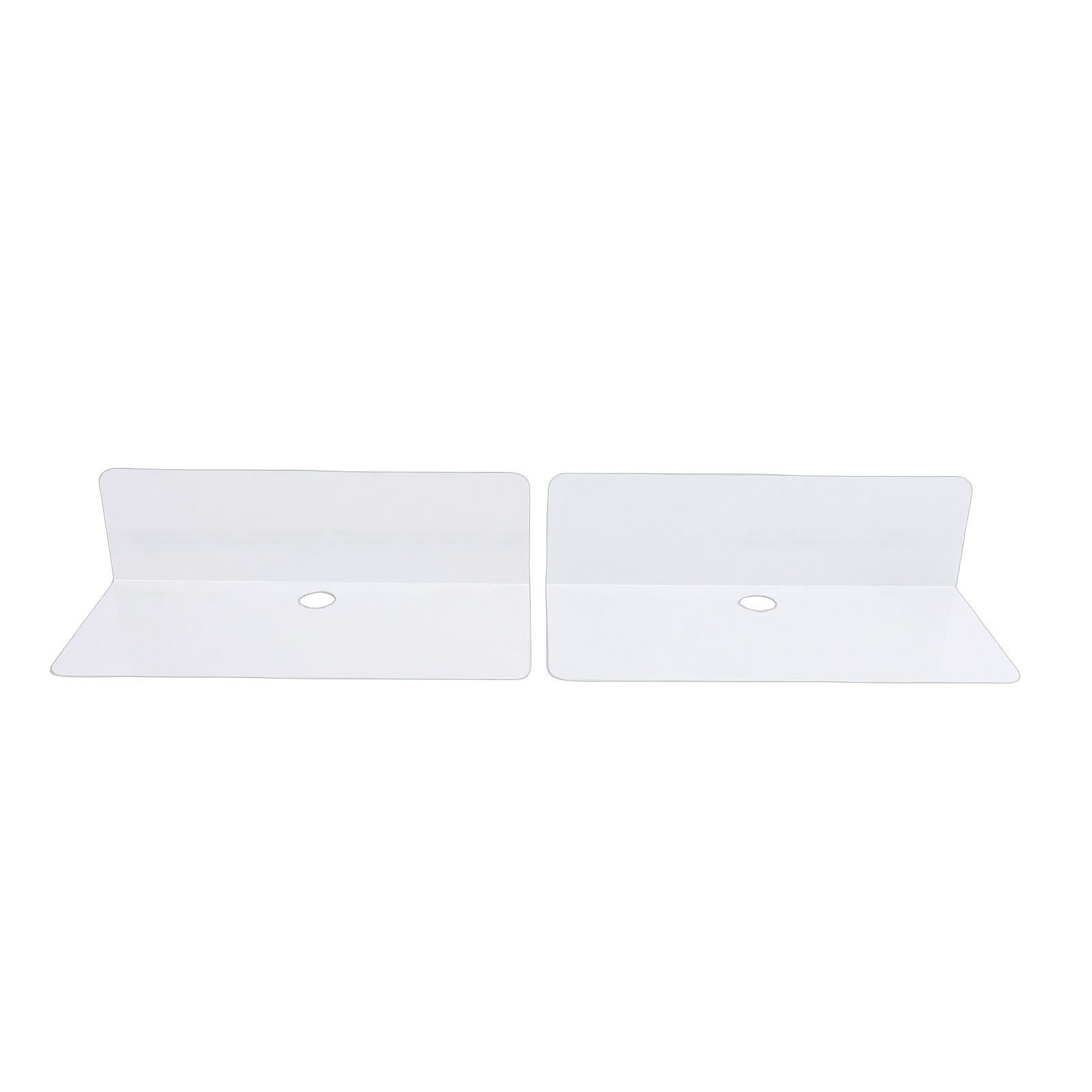 2 Pack Adhesive Floating Shelf Wall Mounted Storage Shelf Display Rack Carbon view 10