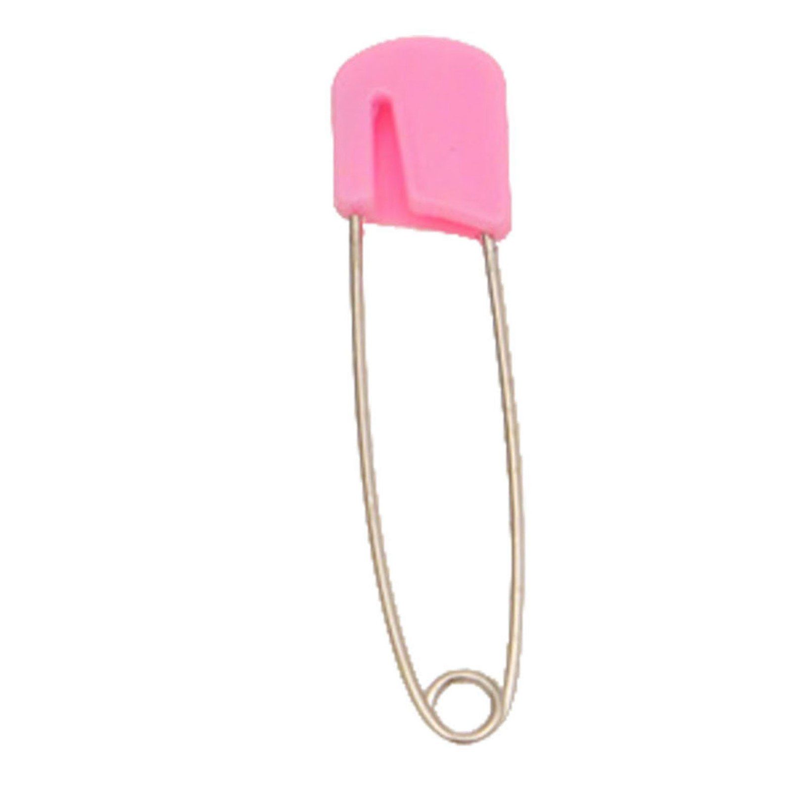 10pcs Toddler Safety Pins Diaper Pins for Cloth Diapers Stainless Steel ABS view 2